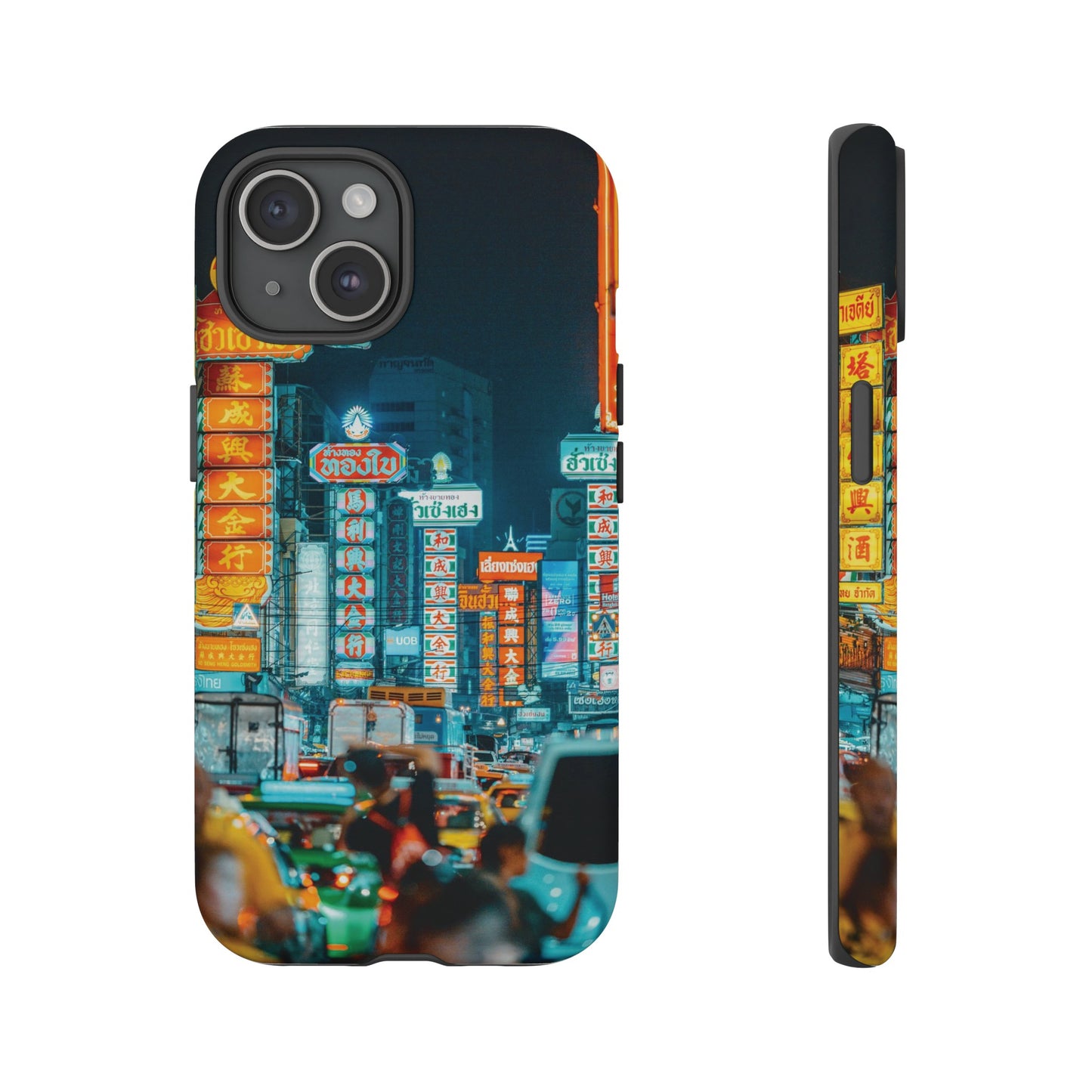 Neon Nightlife Wallpaper Phone Case | iPhone 15 Plus/ Pro, 14, 13, 12| Google Pixel 7, Pro, 5| Samsung Galaxy S23 All Major Phone Models