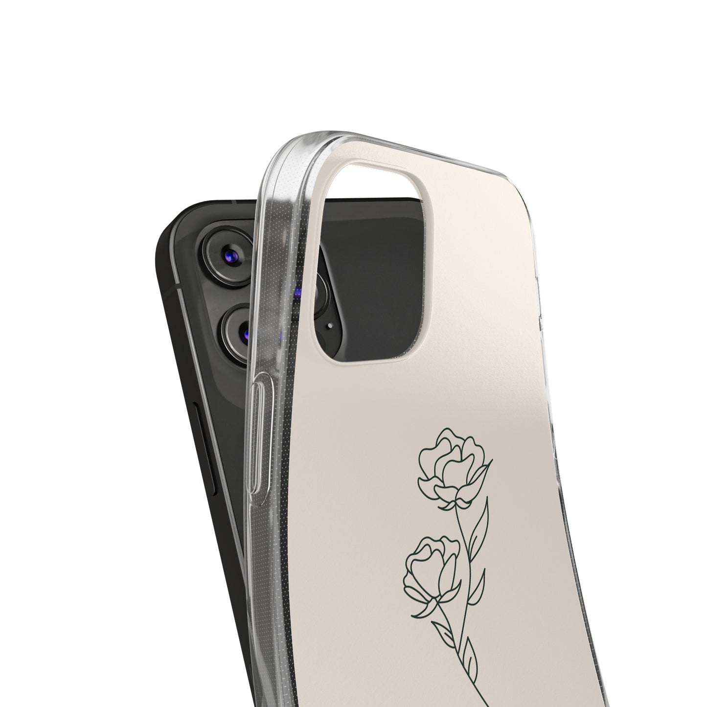 Simple Rose Phone Case | iPhone 15 Plus/ Pro, 14, 13, 12| Google Pixel 7, Pro, 5| Samsung Galaxy S23 All Major Phone Models