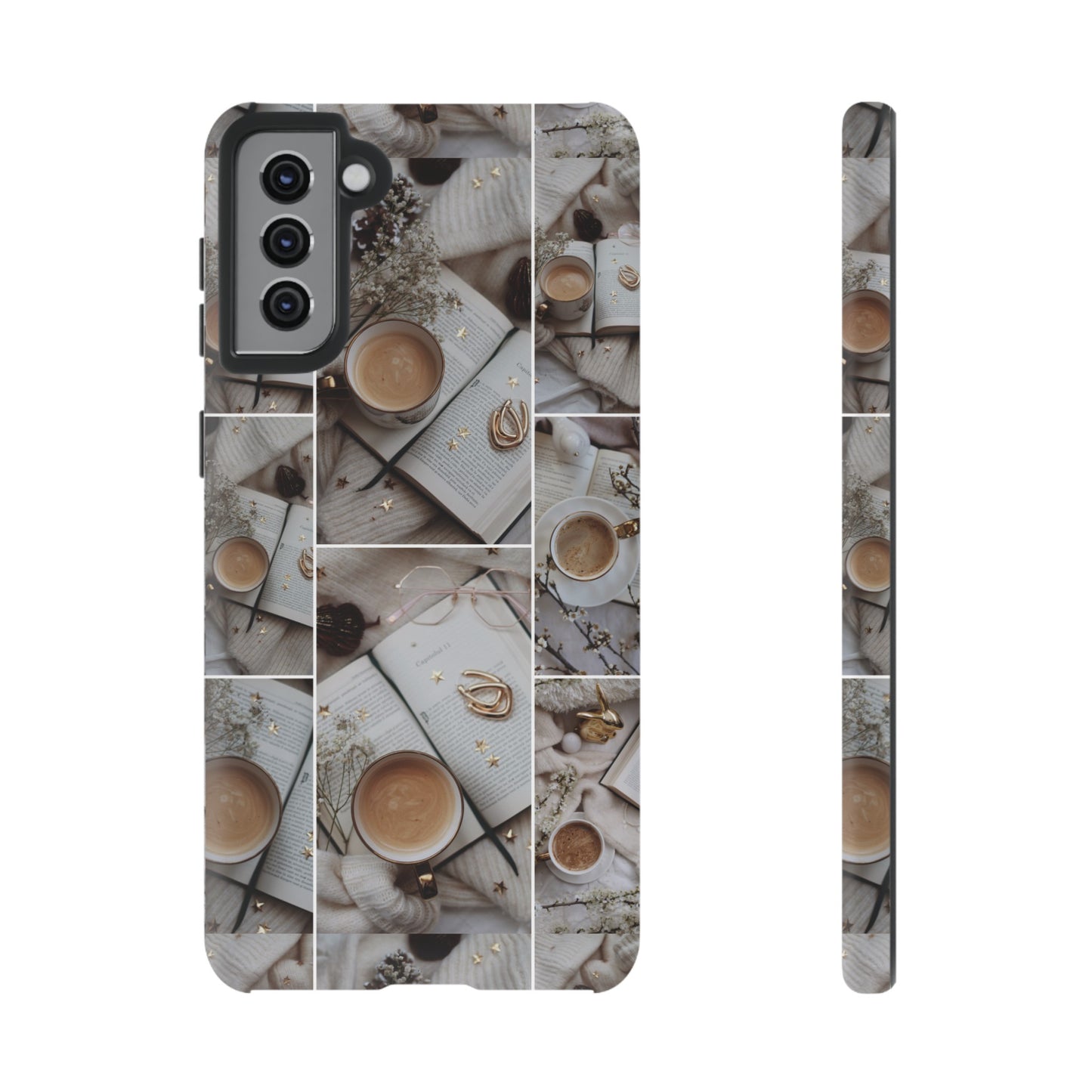 Coffee Collage Wallpaper Phone Case | iPhone 15 Plus/ Pro, 14, 13, 12| Google Pixel 7, Pro, 5| Samsung Galaxy S23 All Major Phone Models