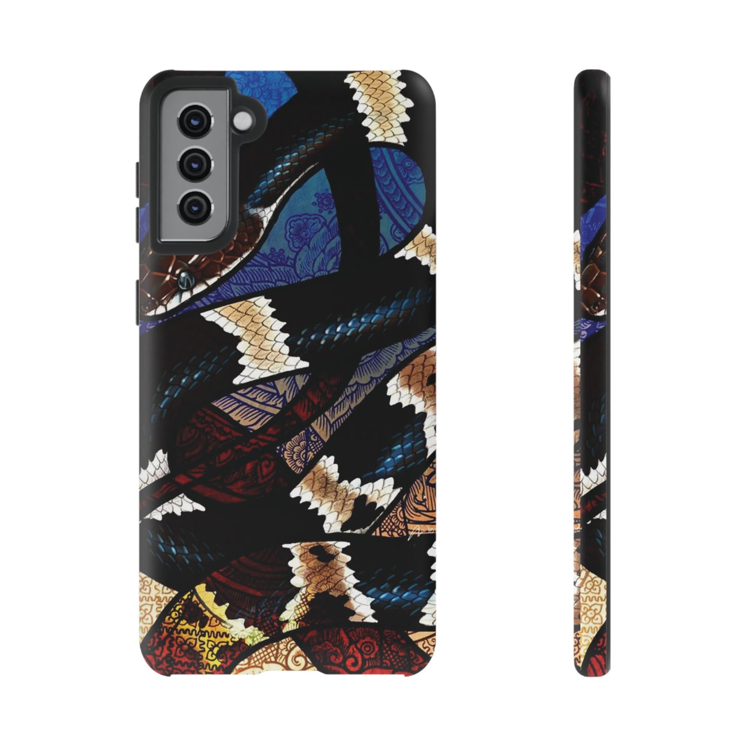 Snake Wallpaper Phone Case | iPhone 15 Plus/ Pro, 14, 13, 12| Google Pixel 7, Pro, 5| Samsung Galaxy S23 All Major Phone Models