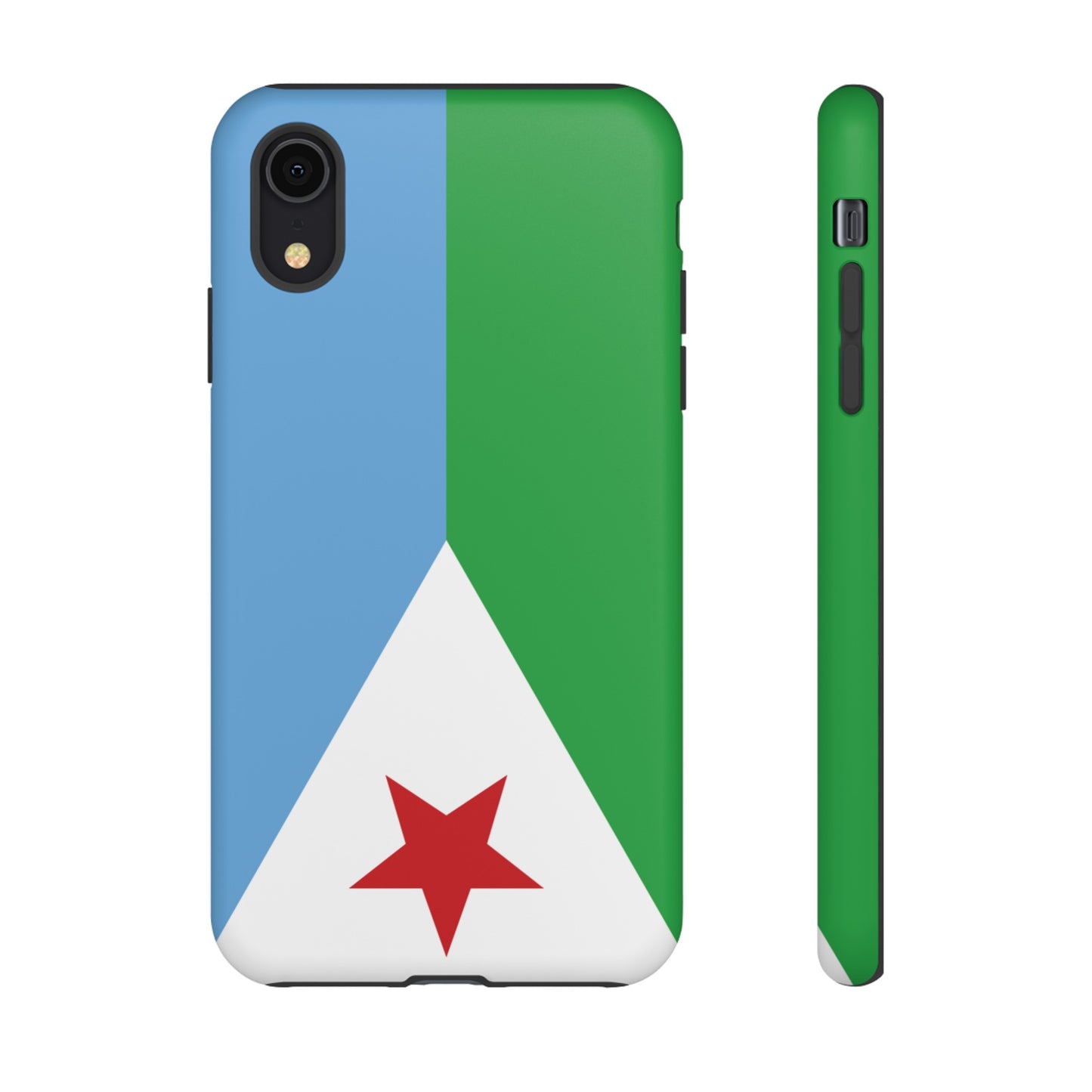 Djibouti Flag Phone Case | iPhone 15 Plus/ Pro, 14, 13, 12| Google Pixel 7, Pro, 5| Samsung Galaxy S23 All Major Phone Models