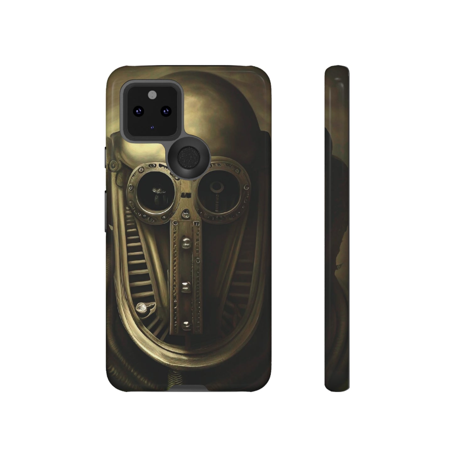 Sci-Fi Helmet Wallpaper Phone Case | iPhone 15 Plus/ Pro, 14, 13, 12| Google Pixel 7, Pro, 5| Samsung Galaxy S23 All Major Phone Models