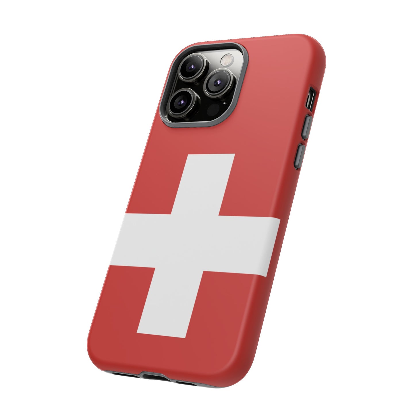 Switzerland Flag Phone Case | iPhone 15 Plus/ Pro, 14, 13, 12| Google Pixel 7, Pro, 5| Samsung Galaxy S23 All Major Phone Models