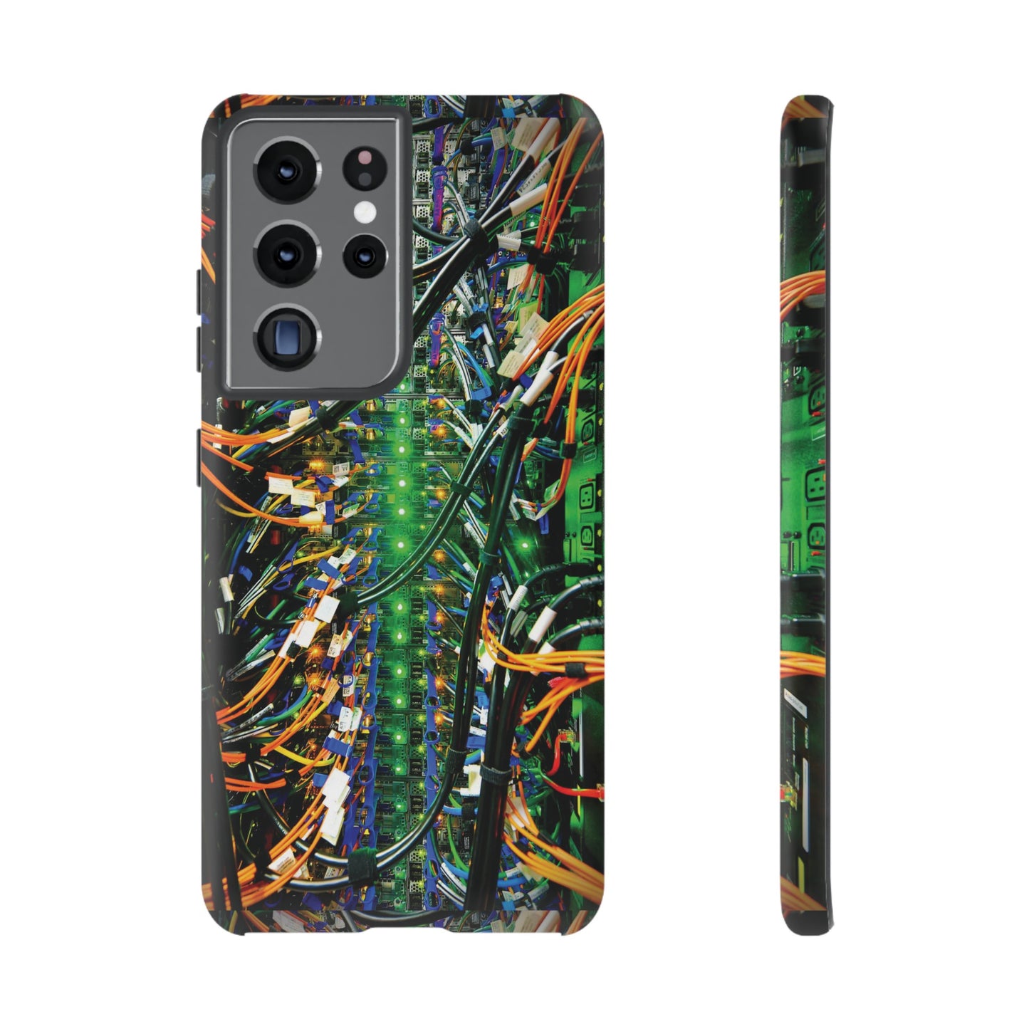 Green Computer Circuitboard Wallpaper Phone Case | iPhone 15 Plus/ Pro, 14, 13, 12| Google Pixel 7, Pro, 5| Samsung Galaxy S23 All Major Phone Models