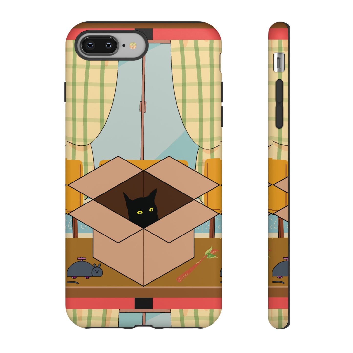 Cat In The Box Phone Case | iPhone 15 Plus/ Pro, 14, 13, 12| Google Pixel 7, Pro, 5| Samsung Galaxy S23 All Major Phone Models