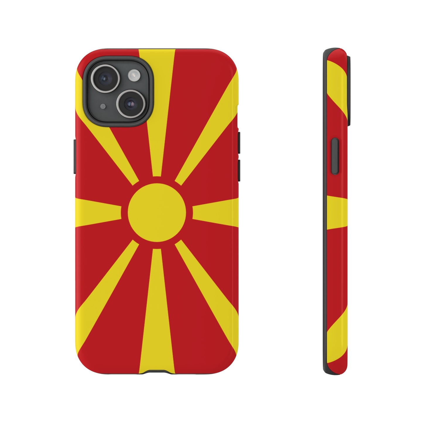 Macedonia Flag Phone Case | iPhone 15 Plus/ Pro, 14, 13, 12| Google Pixel 7, Pro, 5| Samsung Galaxy S23 All Major Phone Models