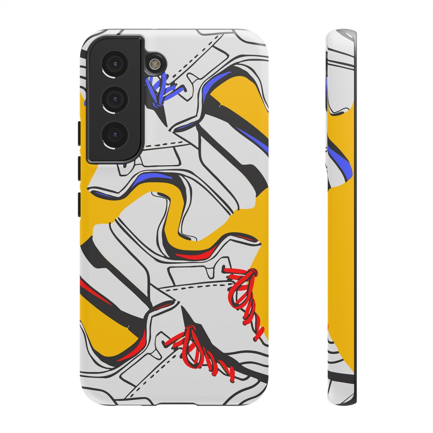 Sneakers Wallpaper Phone Case | iPhone 15 Plus/ Pro, 14, 13, 12| Google Pixel 7, Pro, 5| Samsung Galaxy S23 All Major Phone Models