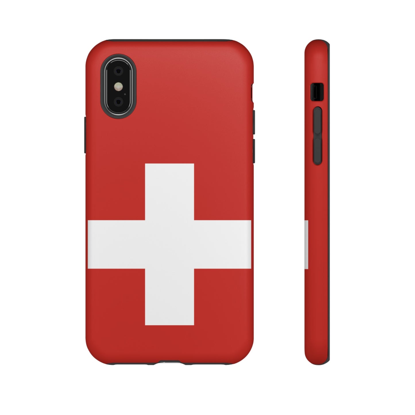 Switzerland Flag Phone Case | iPhone 15 Plus/ Pro, 14, 13, 12| Google Pixel 7, Pro, 5| Samsung Galaxy S23 All Major Phone Models