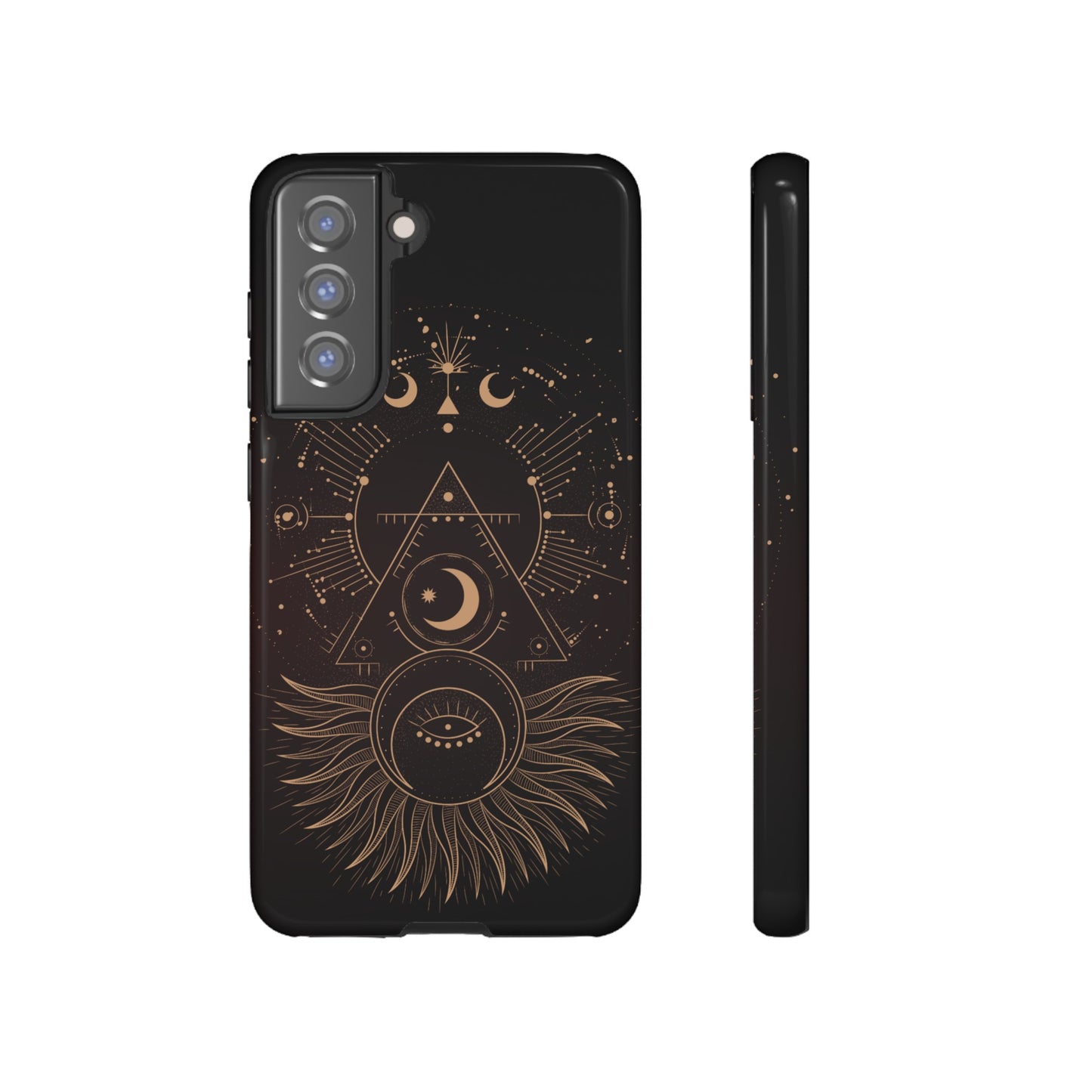 Cosmic Geometry Phone Case | iPhone 15 Plus/ Pro, 14, 13, 12| Google Pixel 7, Pro, 5| Samsung Galaxy S23 All Major Phone Models