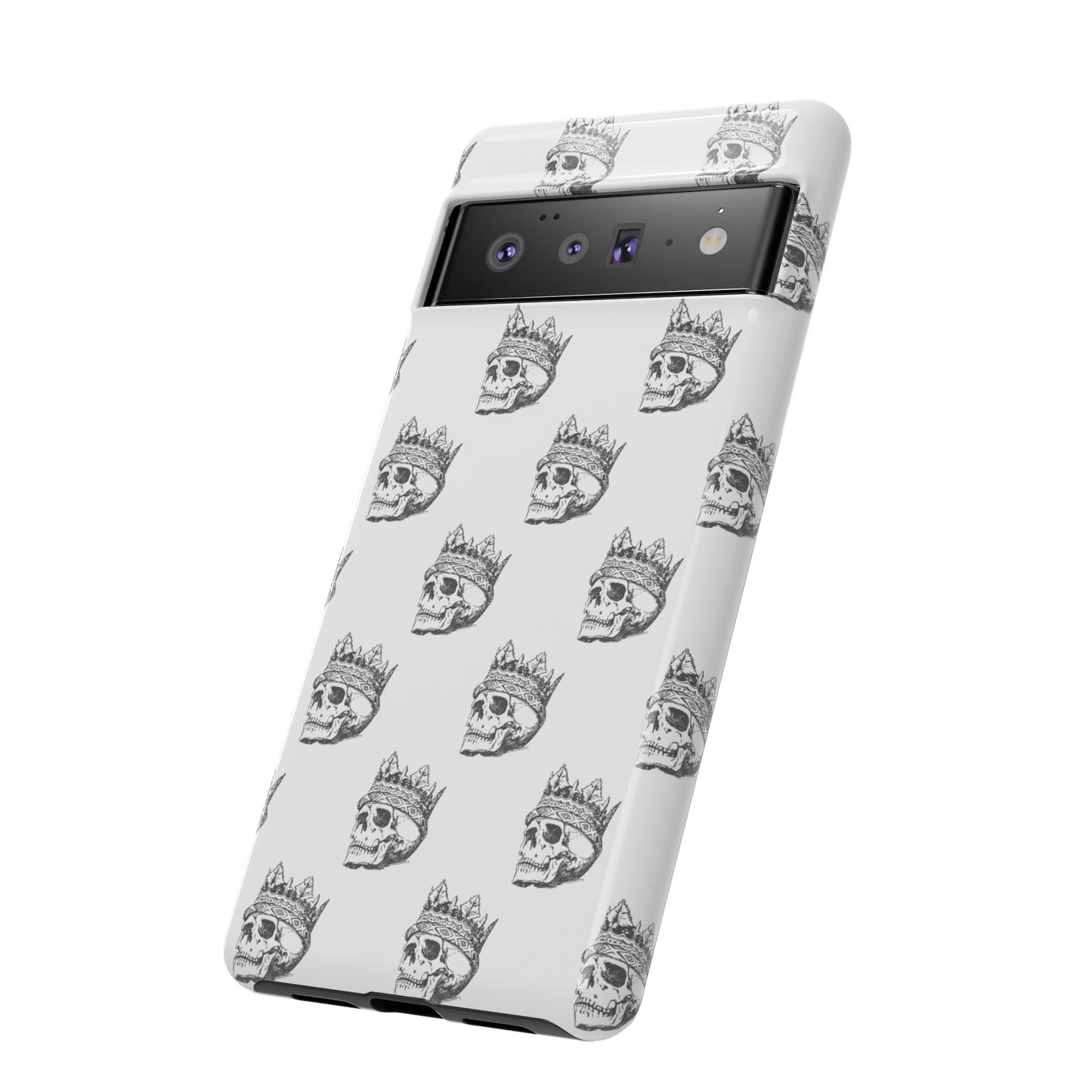 Skull Wallpaper Phone Case | iPhone 15 Plus/ Pro, 14, 13, 12| Google Pixel 7, Pro, 5| Samsung Galaxy S23 All Major Phone Models