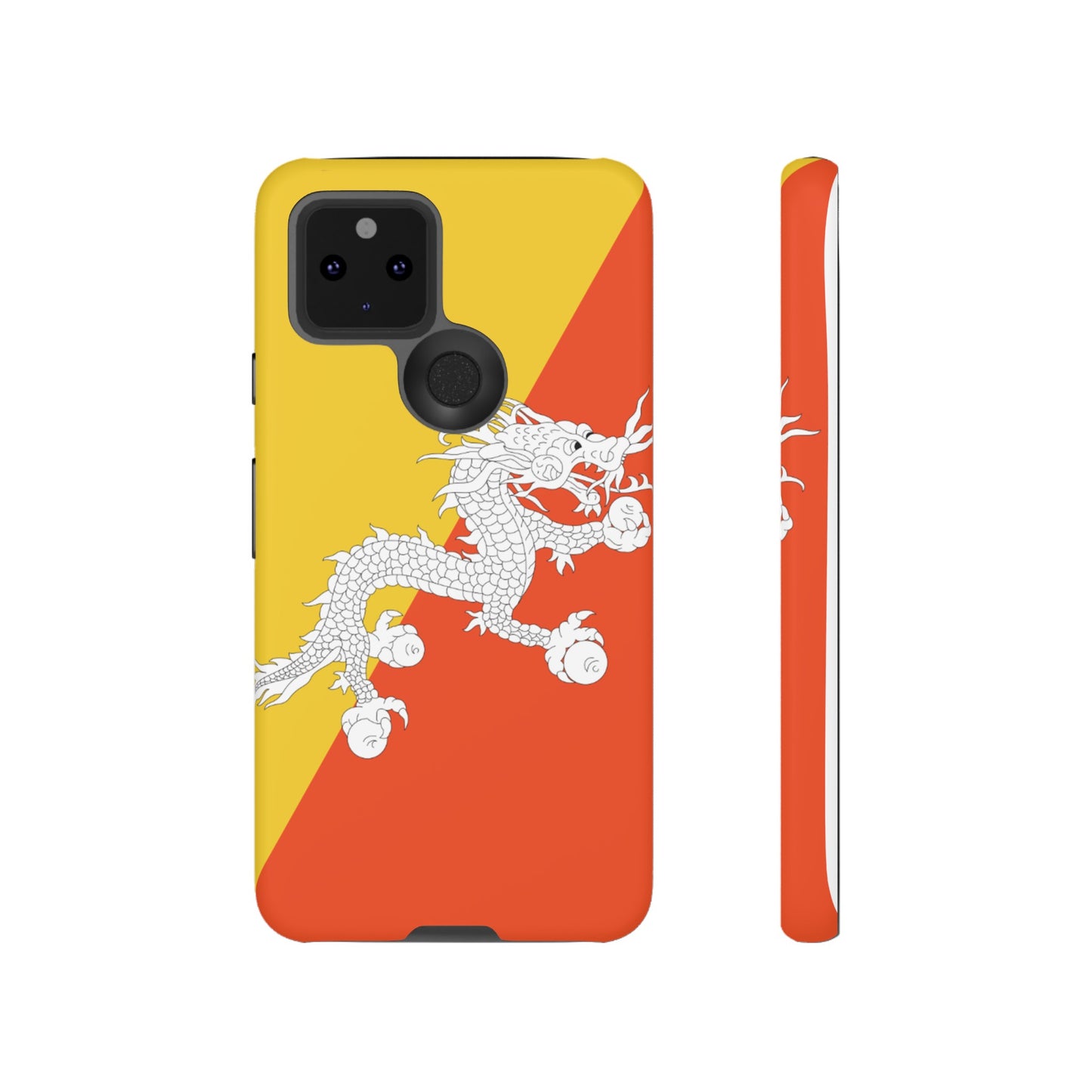 Bhutan Flag Phone Case | iPhone 15 Plus/ Pro, 14, 13, 12| Google Pixel 7, Pro, 5| Samsung Galaxy S23 All Major Phone Models