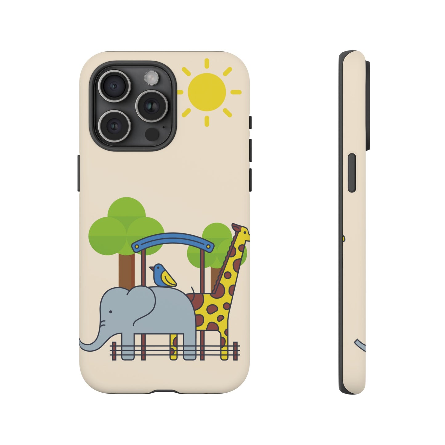 Zoo Wallpaper Phone Case | iPhone 15 Plus/ Pro, 14, 13, 12| Google Pixel 7, Pro, 5| Samsung Galaxy S23 All Major Phone Models