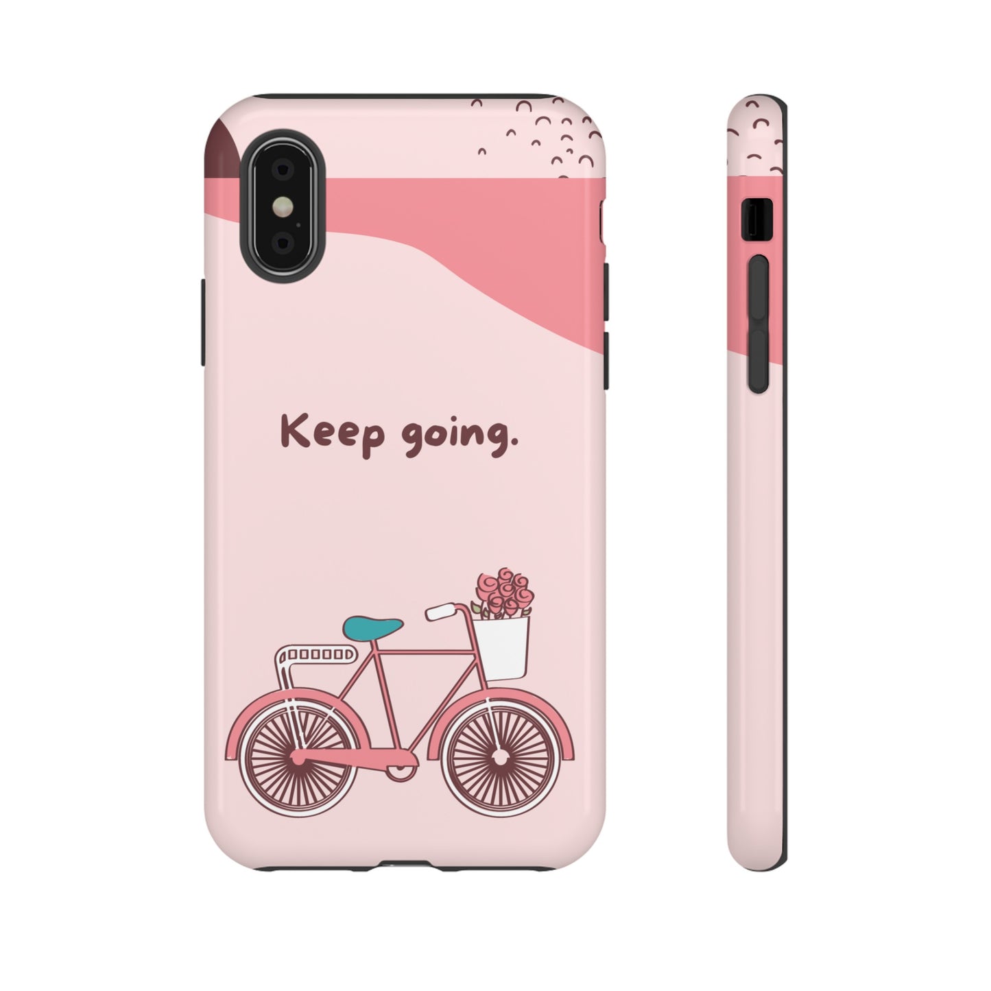 Keep Going Phone Case | iPhone 15 Plus/ Pro, 14, 13, 12| Google Pixel 7, Pro, 5| Samsung Galaxy S23 All Major Phone Models