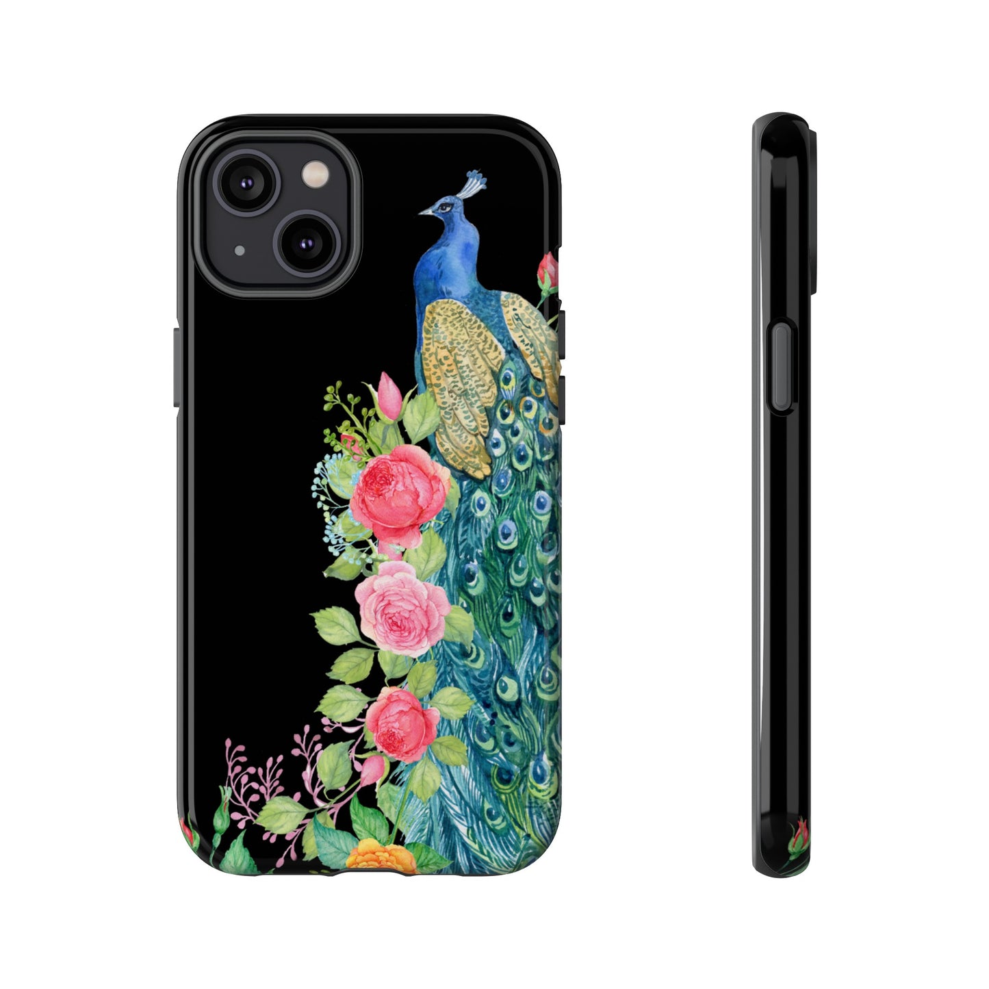 Peacock Wallpaper Phone Case | iPhone 15 Plus/ Pro, 14, 13, 12| Google Pixel 7, Pro, 5| Samsung Galaxy S23 All Major Phone Models