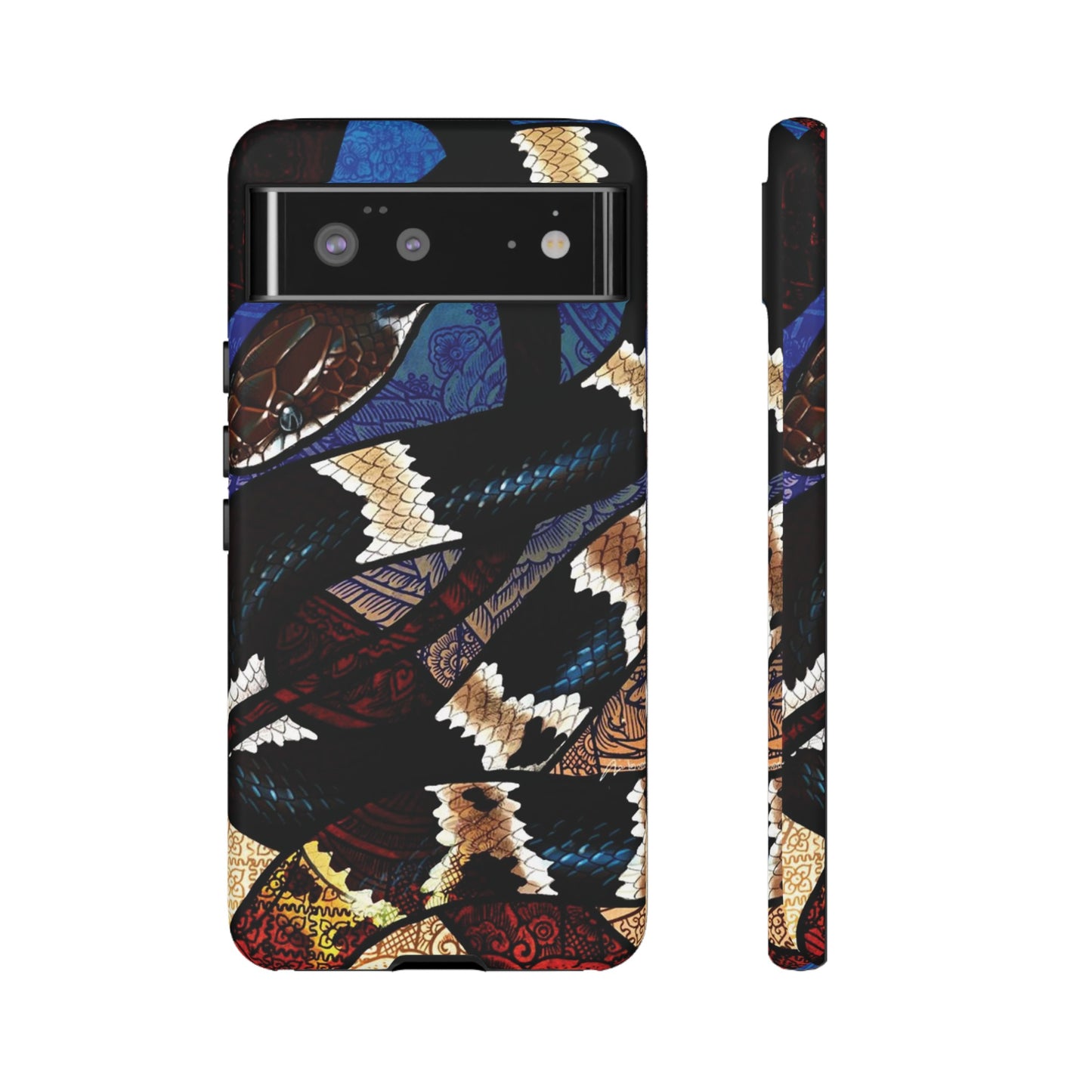 Snake Wallpaper Phone Case | iPhone 15 Plus/ Pro, 14, 13, 12| Google Pixel 7, Pro, 5| Samsung Galaxy S23 All Major Phone Models