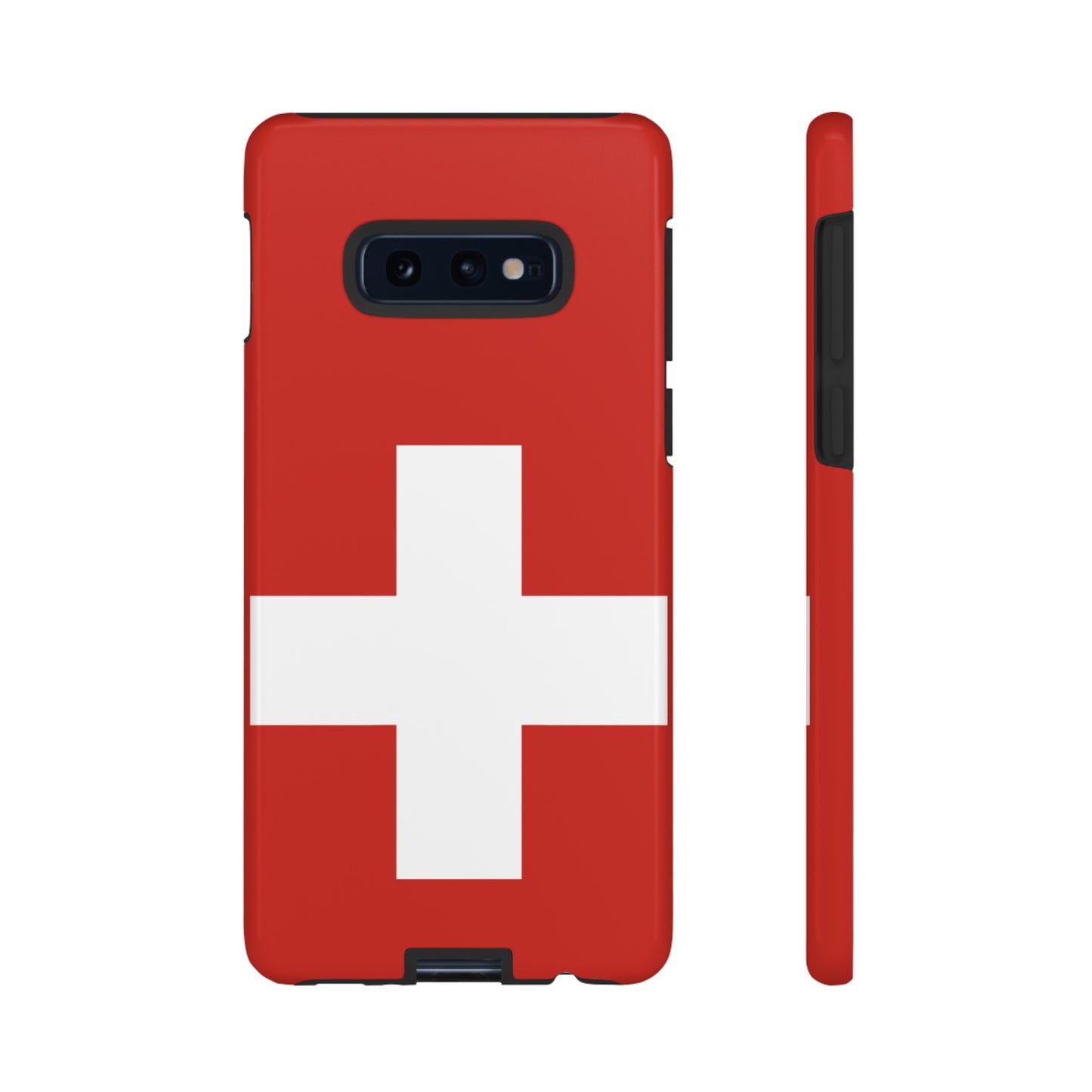 Switzerland Flag Phone Case | iPhone 15 Plus/ Pro, 14, 13, 12| Google Pixel 7, Pro, 5| Samsung Galaxy S23 All Major Phone Models