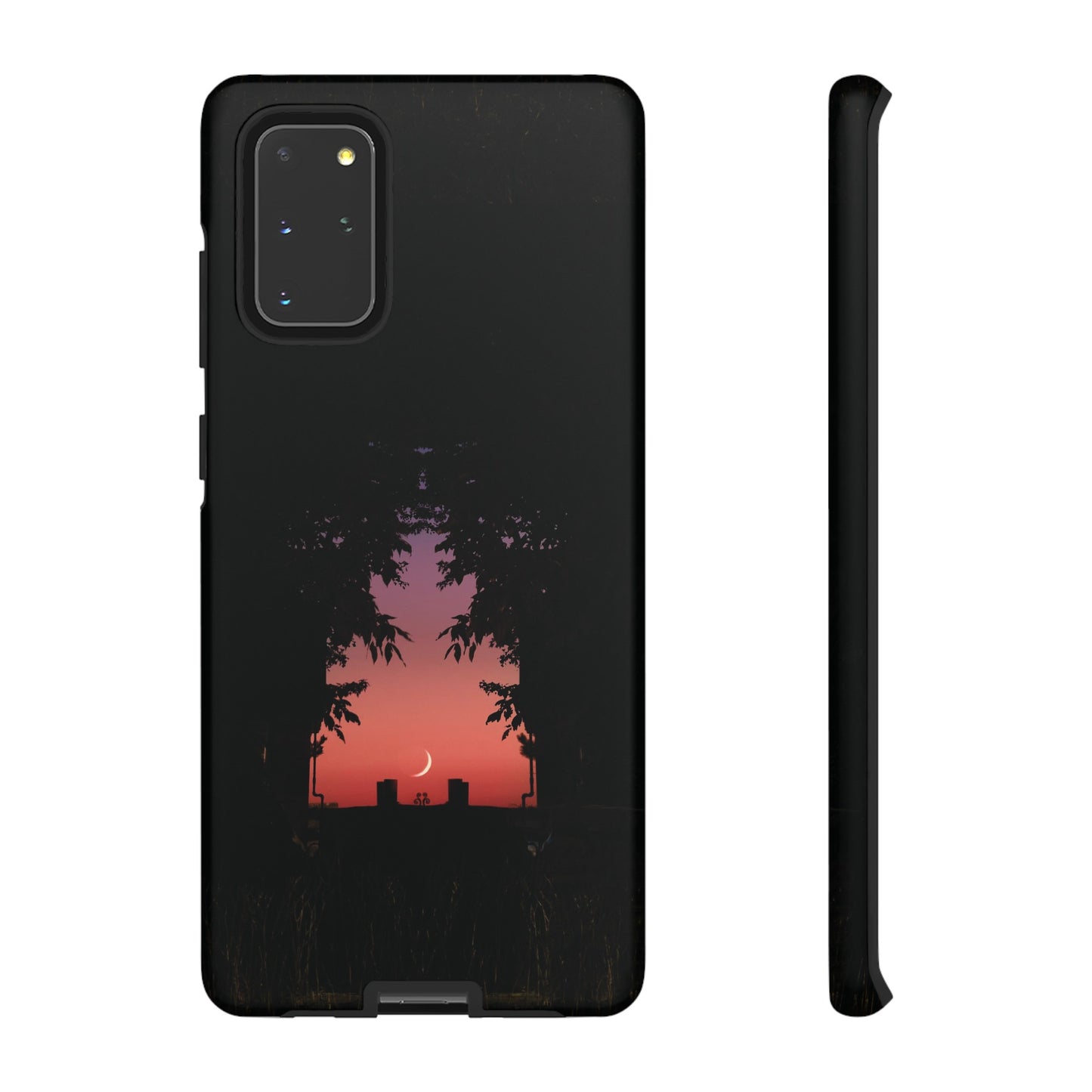 Crescent Night Wallpaper Phone Case | iPhone 15 Plus/ Pro, 14, 13, 12| Google Pixel 7, Pro, 5| Samsung Galaxy S23 All Major Phone Models