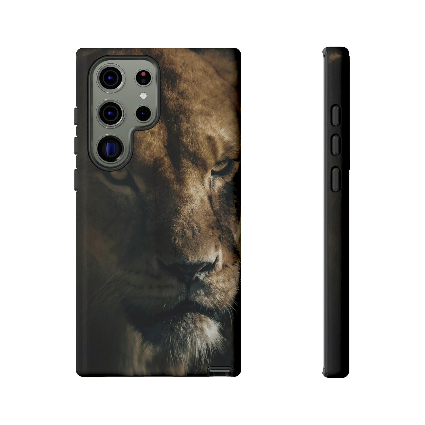 Lion Wallpaper Phone Case | iPhone 15 Plus/ Pro, 14, 13, 12| Google Pixel 7, Pro, 5| Samsung Galaxy S23 All Major Phone Models