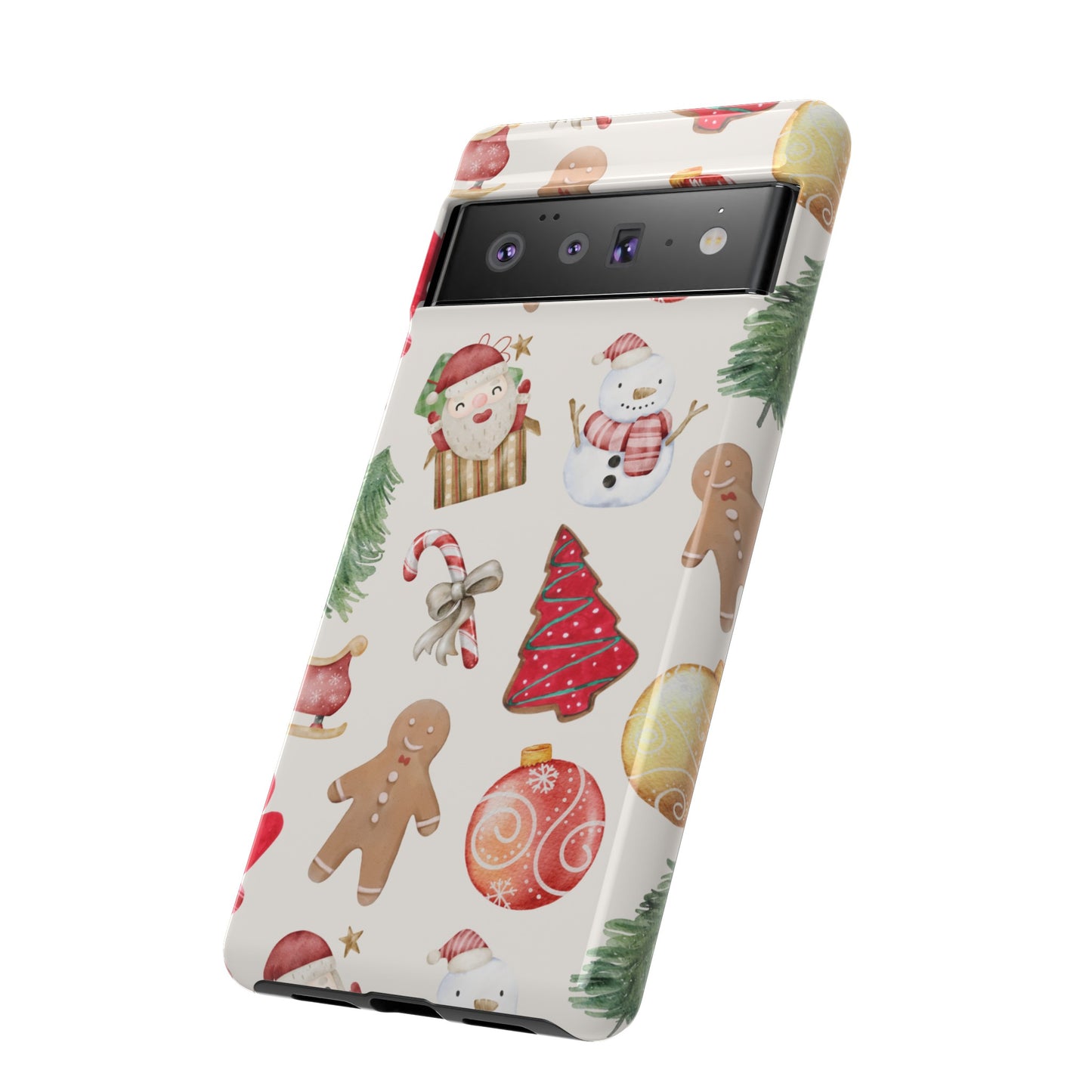 Collage Christmas Wallpaper Phone Case | iPhone 15 Plus/ Pro, 14, 13, 12| Google Pixel 7, Pro, 5| Samsung Galaxy S23 All Major Phone Models