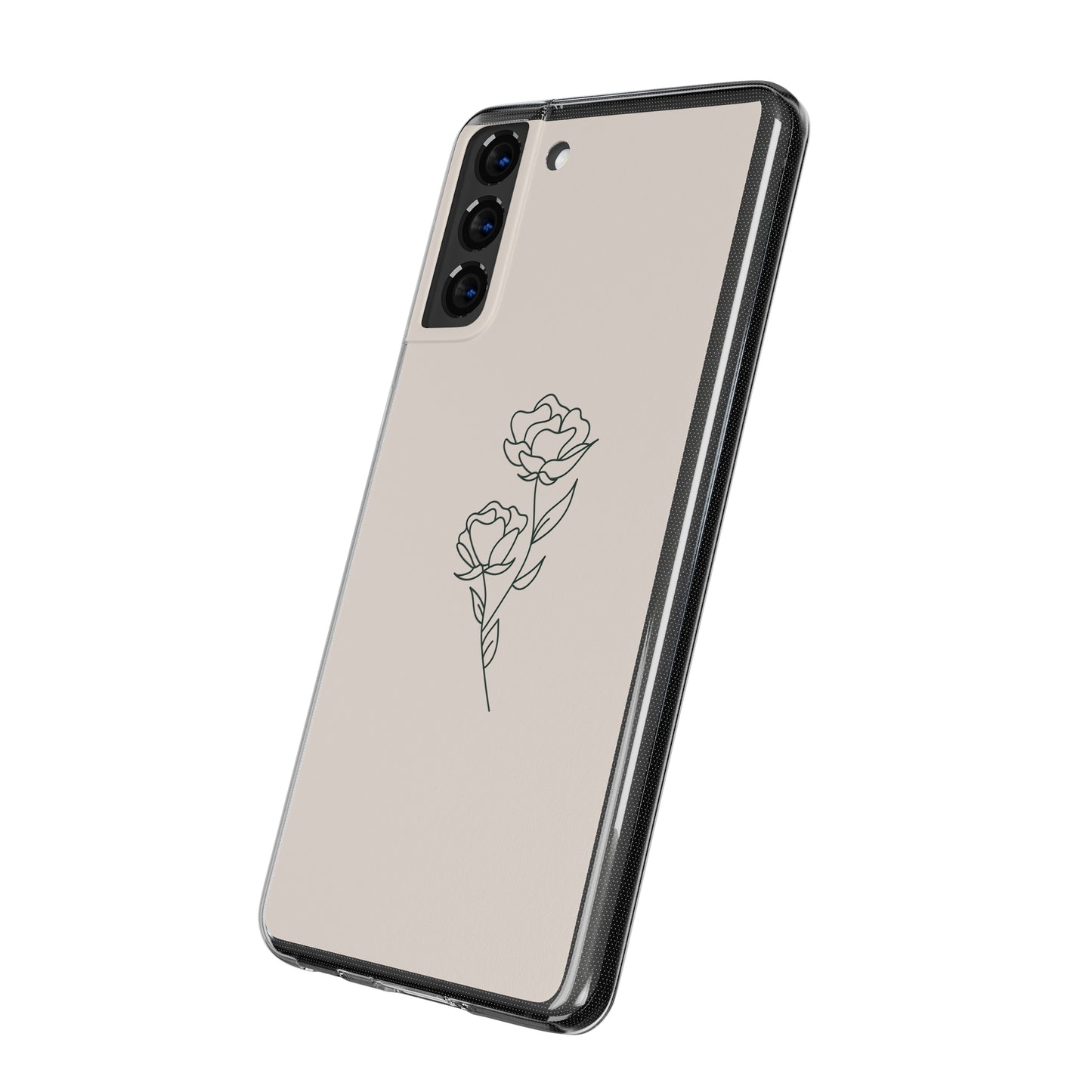 Simple Rose Phone Case | iPhone 15 Plus/ Pro, 14, 13, 12| Google Pixel 7, Pro, 5| Samsung Galaxy S23 All Major Phone Models