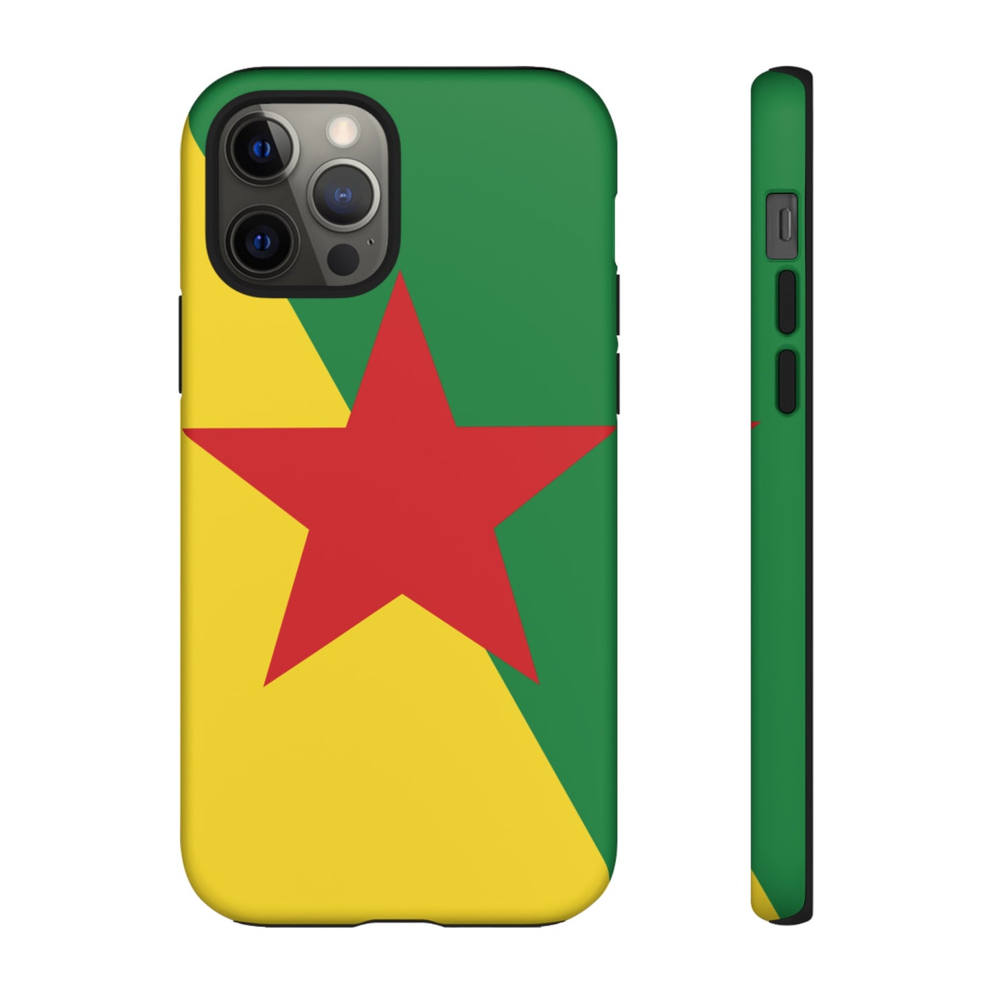 French Guiana Flag (France) Phone Case | iPhone 15 Plus/ Pro, 14, 13, 12| Google Pixel 7, Pro, 5| Samsung Galaxy S23 All Major Phone Models