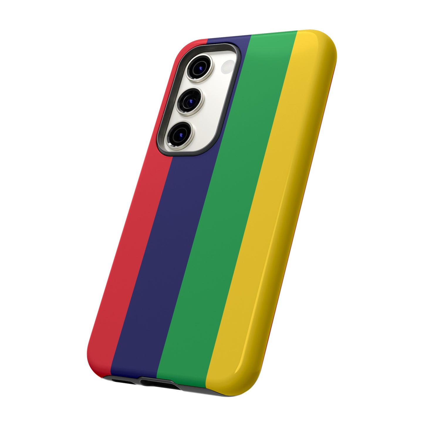 Mauritius Flag Phone Case | iPhone 15 Plus/ Pro, 14, 13, 12| Google Pixel 7, Pro, 5| Samsung Galaxy S23 All Major Phone Models