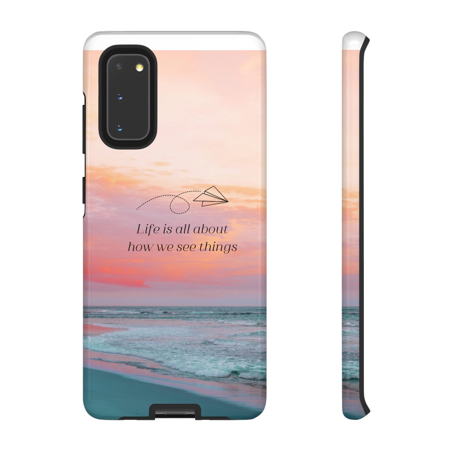 Thoughts at Sunset Phone Case | iPhone 15 Plus/ Pro, 14, 13, 12| Google Pixel 7, Pro, 5| Samsung Galaxy S23 All Major Phone Models