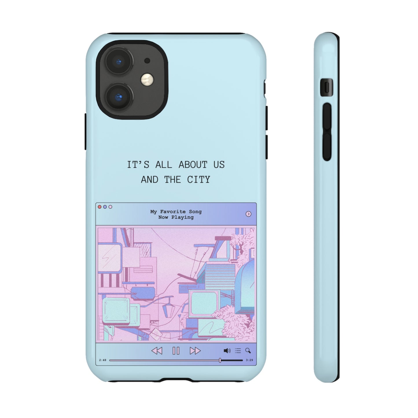 Us And The City Phone Case | iPhone 15 Plus/ Pro, 14, 13, 12| Google Pixel 7, Pro, 5| Samsung Galaxy S23 All Major Phone Models