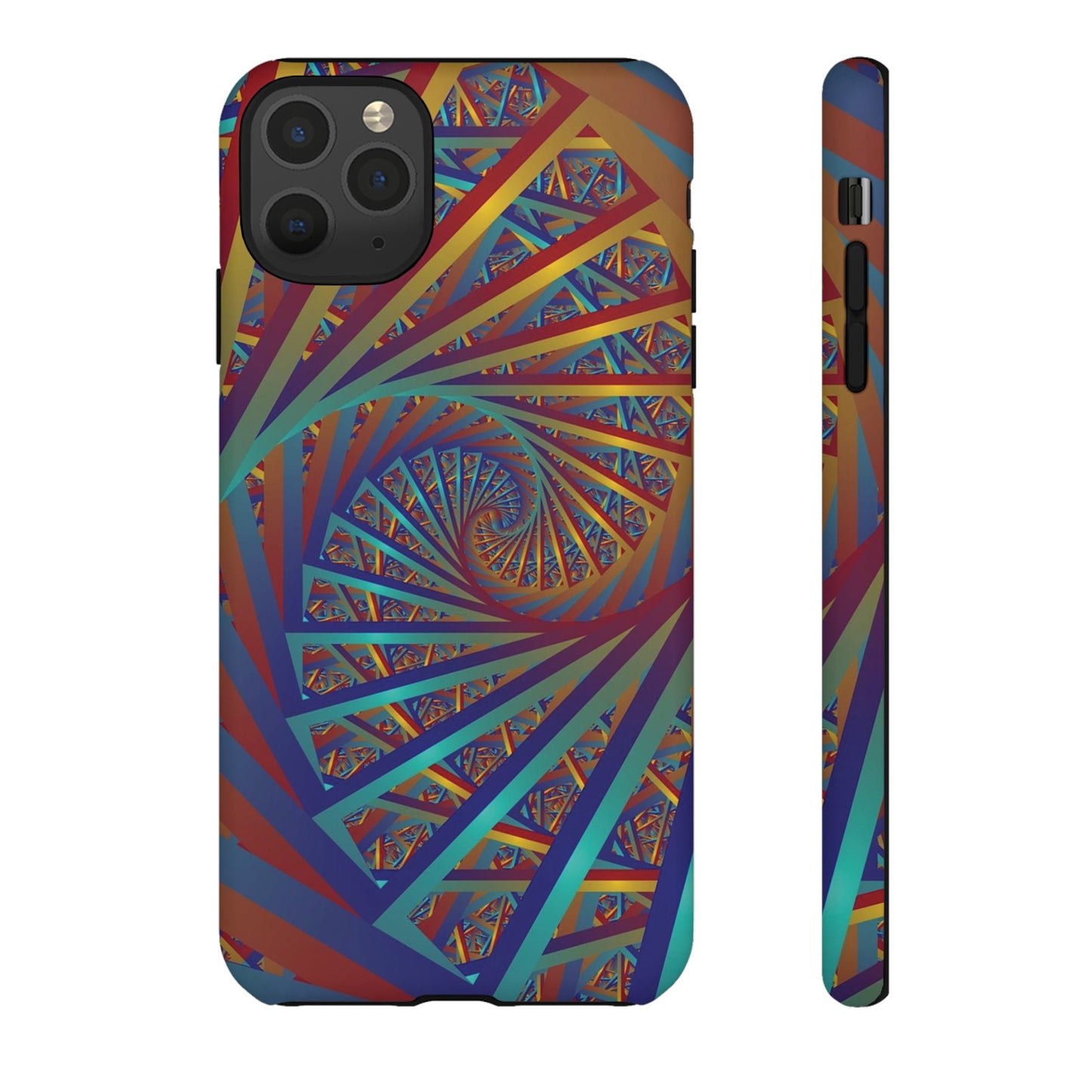 Colourful Spiral Wallpaper Phone Case | iPhone 15 Plus/ Pro, 14, 13, 12| Google Pixel 7, Pro, 5| Samsung Galaxy S23 All Major Phone Models