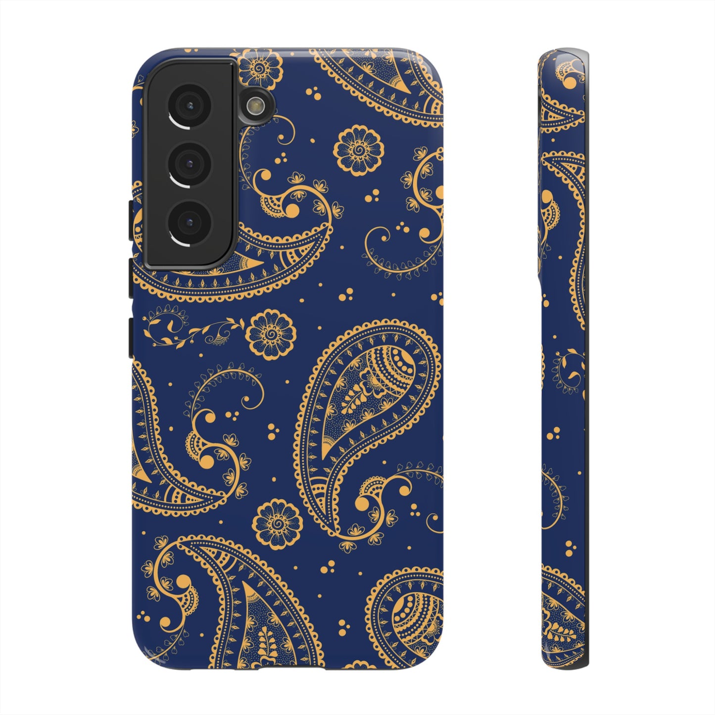 Indian Paisley Wallpaper Phone Case | iPhone 15 Plus/ Pro, 14, 13, 12| Google Pixel 7, Pro, 5| Samsung Galaxy S23 All Major Phone Models