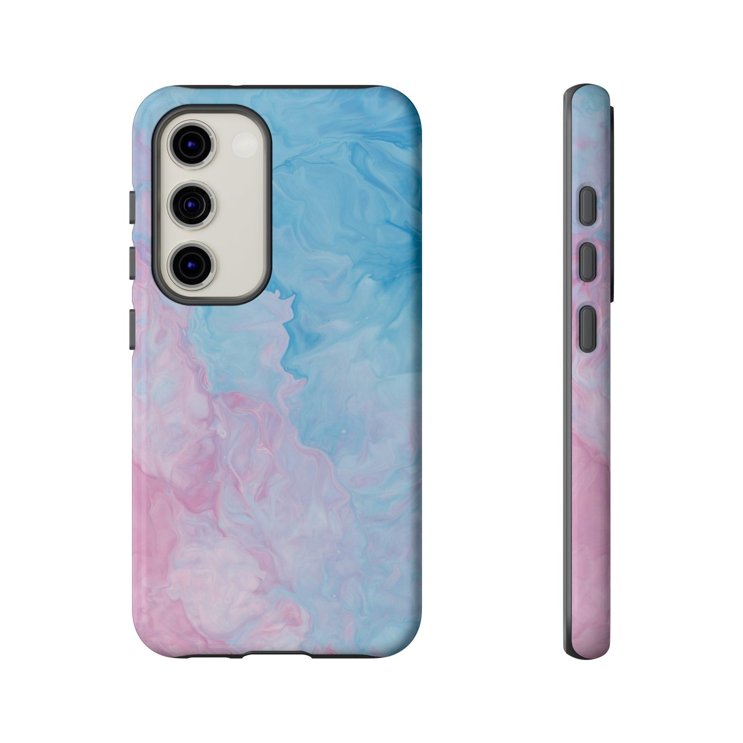 Splash of Blue & Pink Wallpaper Phone Case |iPhone 15 Plus/ Pro, 14, 13, 12|Google Pixel 7, Pro, 5|Samsung Galaxy S23 All Major Phone Models