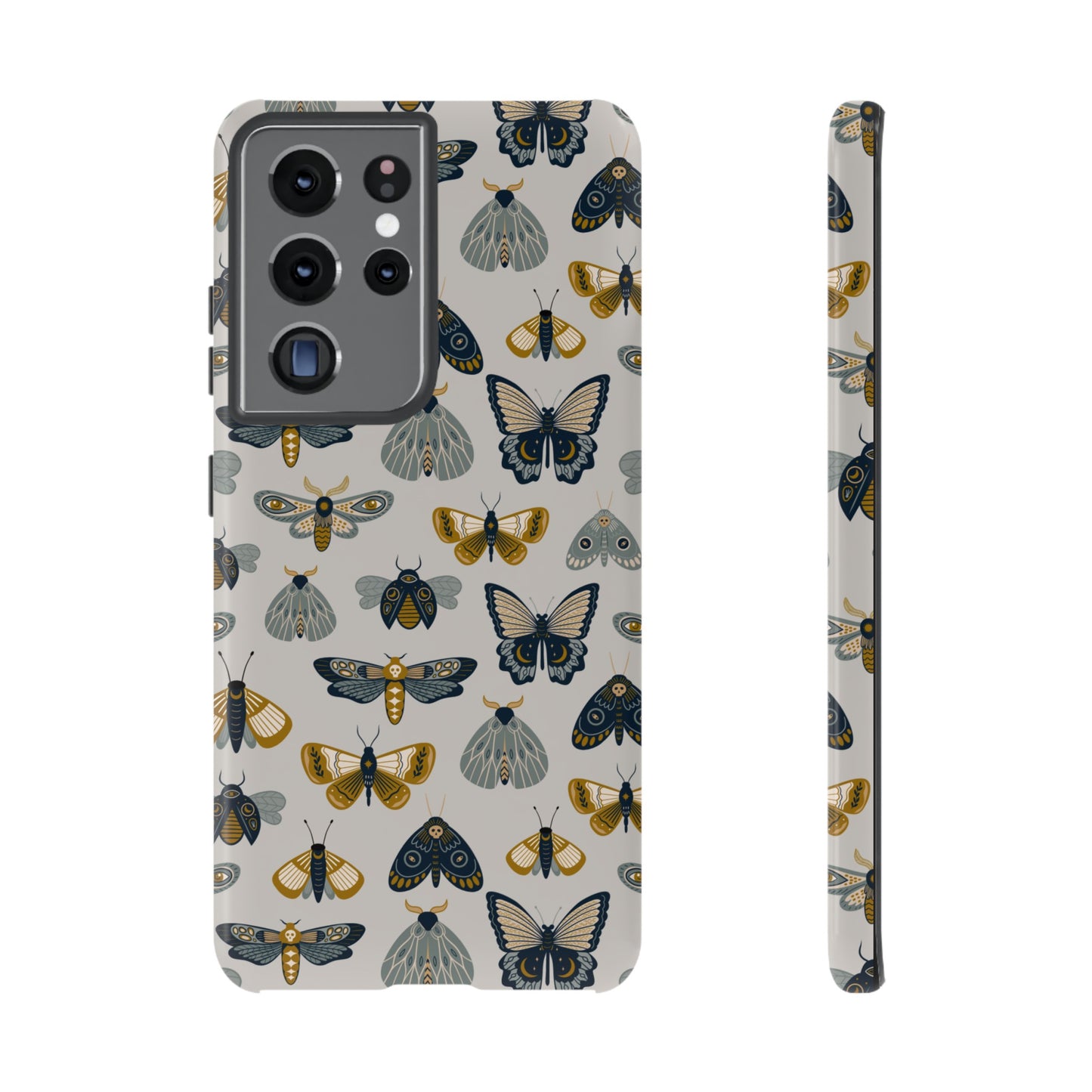 Butterfly and Moth Wallpaper Phone Case | iPhone 15 Plus/ Pro, 14, 13, 12| Google Pixel 7, Pro, 5| Samsung Galaxy S23 All Major Phone Models