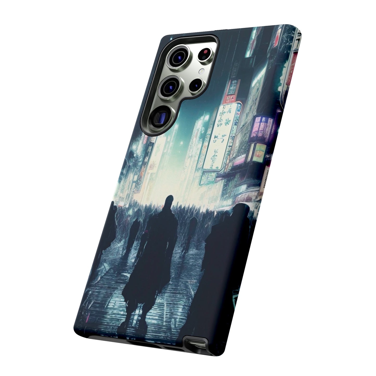 Strangers in the City Wallpaper Phone Case | iPhone 15 Plus/ Pro, 14, 13, 12| Google Pixel 7, Pro, 5| Samsung Galaxy S23 All Major Phone Models