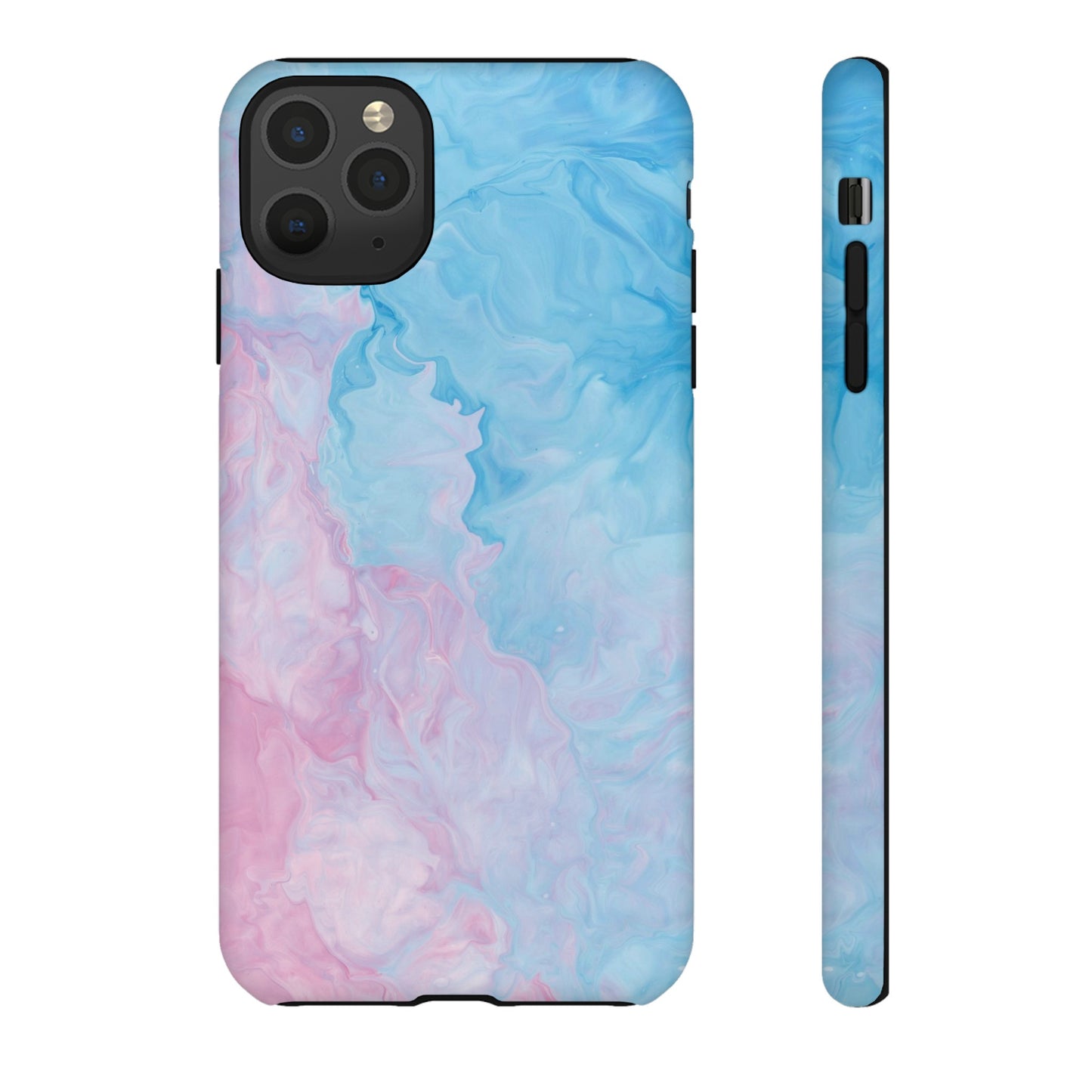 Splash of Blue & Pink Wallpaper Phone Case |iPhone 15 Plus/ Pro, 14, 13, 12|Google Pixel 7, Pro, 5|Samsung Galaxy S23 All Major Phone Models