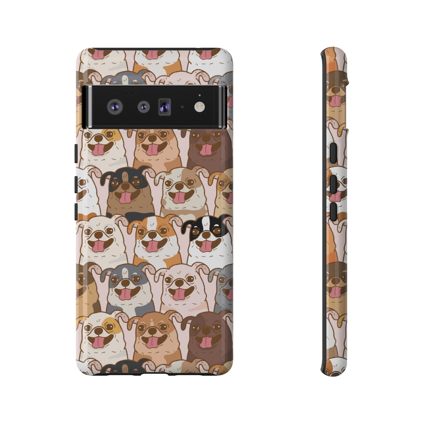 Dog Line Up Phone Case | iPhone 15 Plus/ Pro, 14, 13, 12| Google Pixel 7, Pro, 5| Samsung Galaxy S23 All Major Phone Models