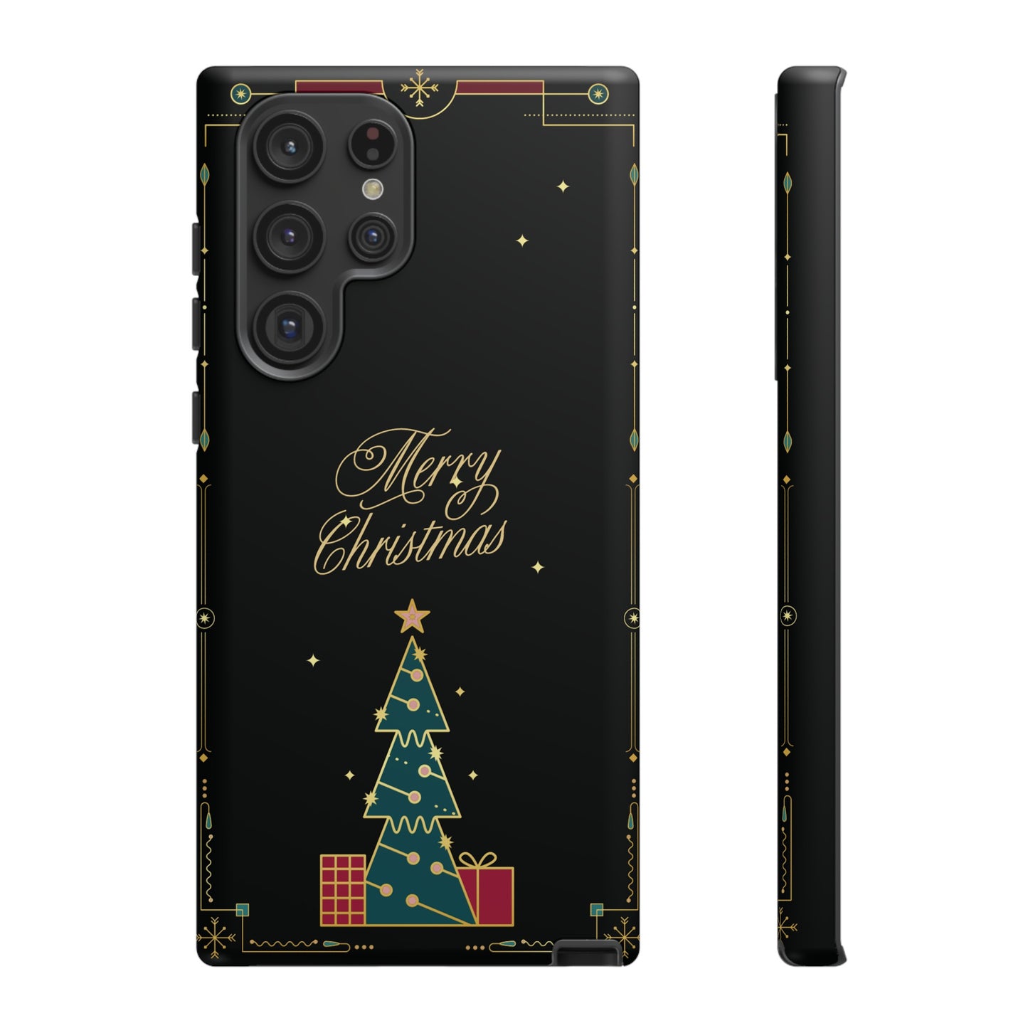 Christmas Tree Wallpaper Phone Case | iPhone 15 Plus/ Pro, 14, 13, 12| Google Pixel 7, Pro, 5| Samsung Galaxy S23 All Major Phone Models