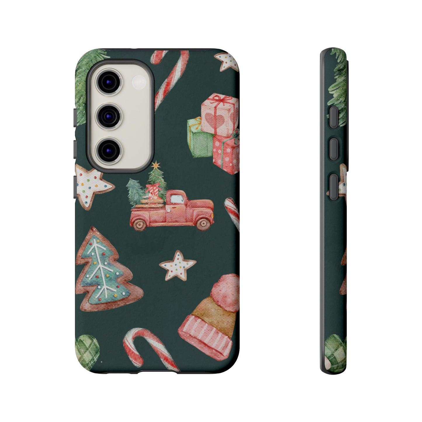 Festive Christmas Wallpaper Phone Case | iPhone 15 Plus/ Pro, 14, 13, 12| Google Pixel 7, Pro, 5| Samsung Galaxy S23 All Major Phone Models