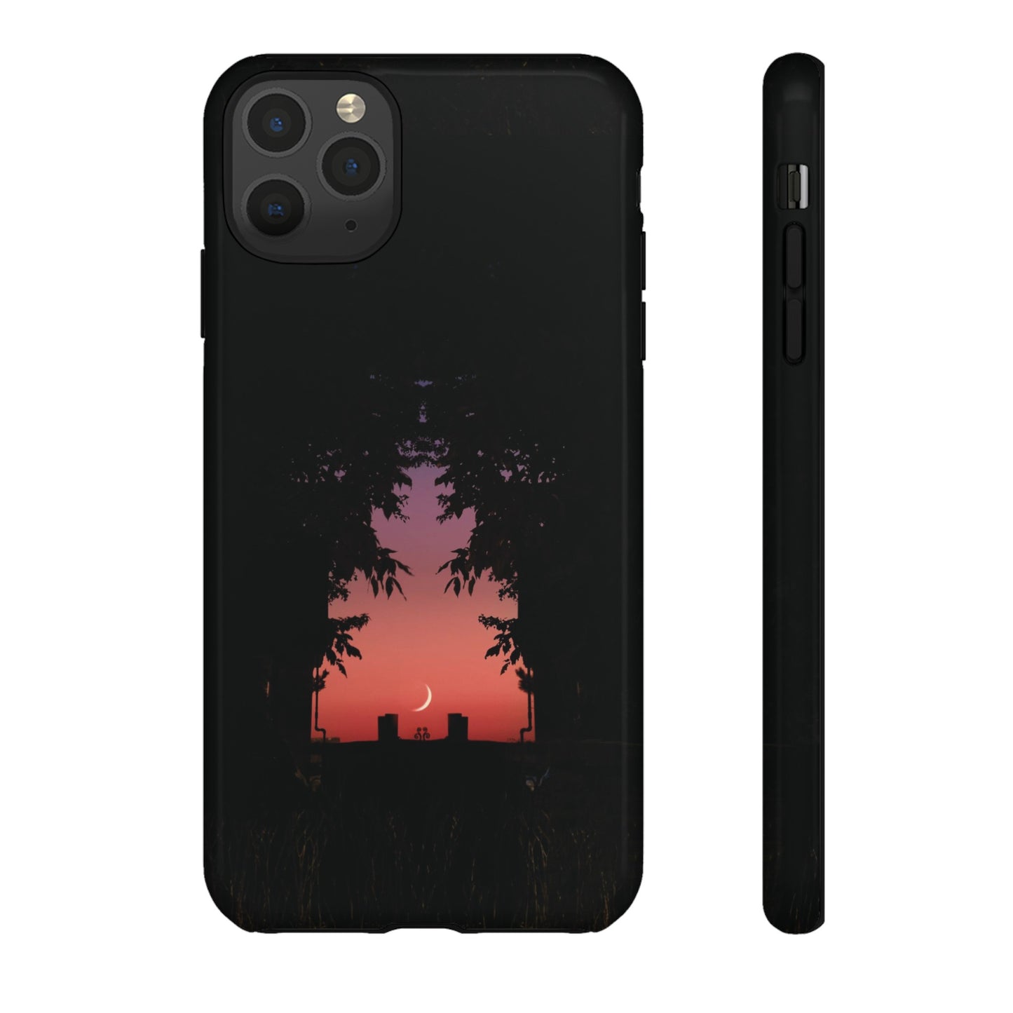 Crescent Night Wallpaper Phone Case | iPhone 15 Plus/ Pro, 14, 13, 12| Google Pixel 7, Pro, 5| Samsung Galaxy S23 All Major Phone Models