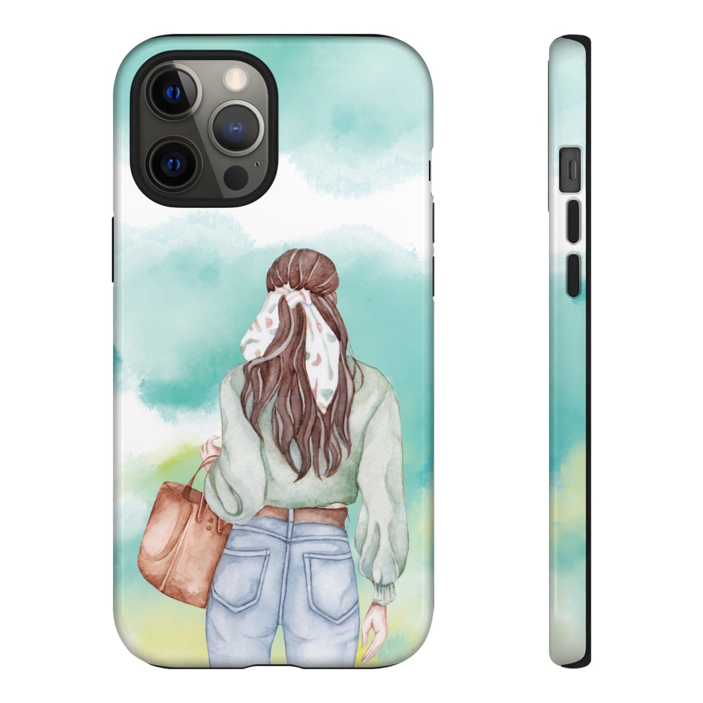 Girl Wallpaper Phone Case | iPhone 15 Plus/ Pro, 14, 13, 12| Google Pixel 7, Pro, 5| Samsung Galaxy S23 All Major Phone Models