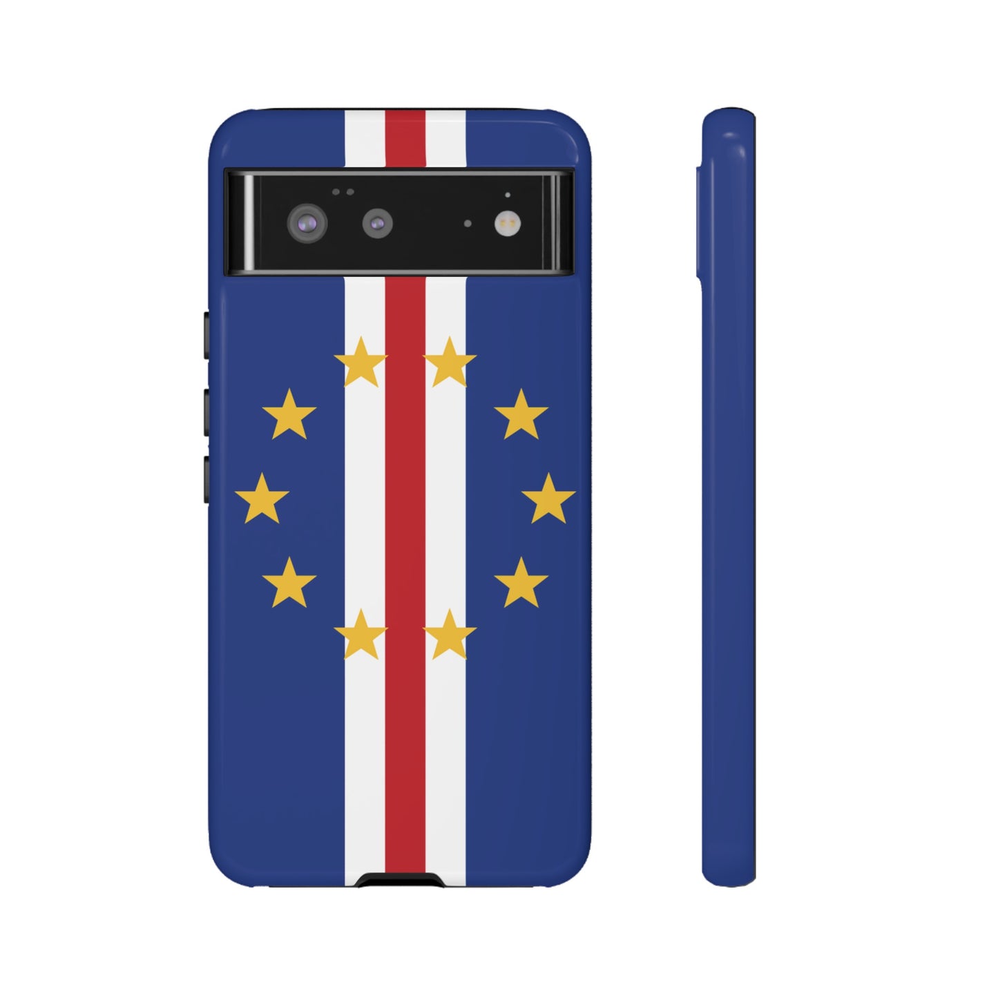 Cape Verde Flag Phone Case | iPhone 15 Plus/ Pro, 14, 13, 12| Google Pixel 7, Pro, 5| Samsung Galaxy S23 All Major Phone Models