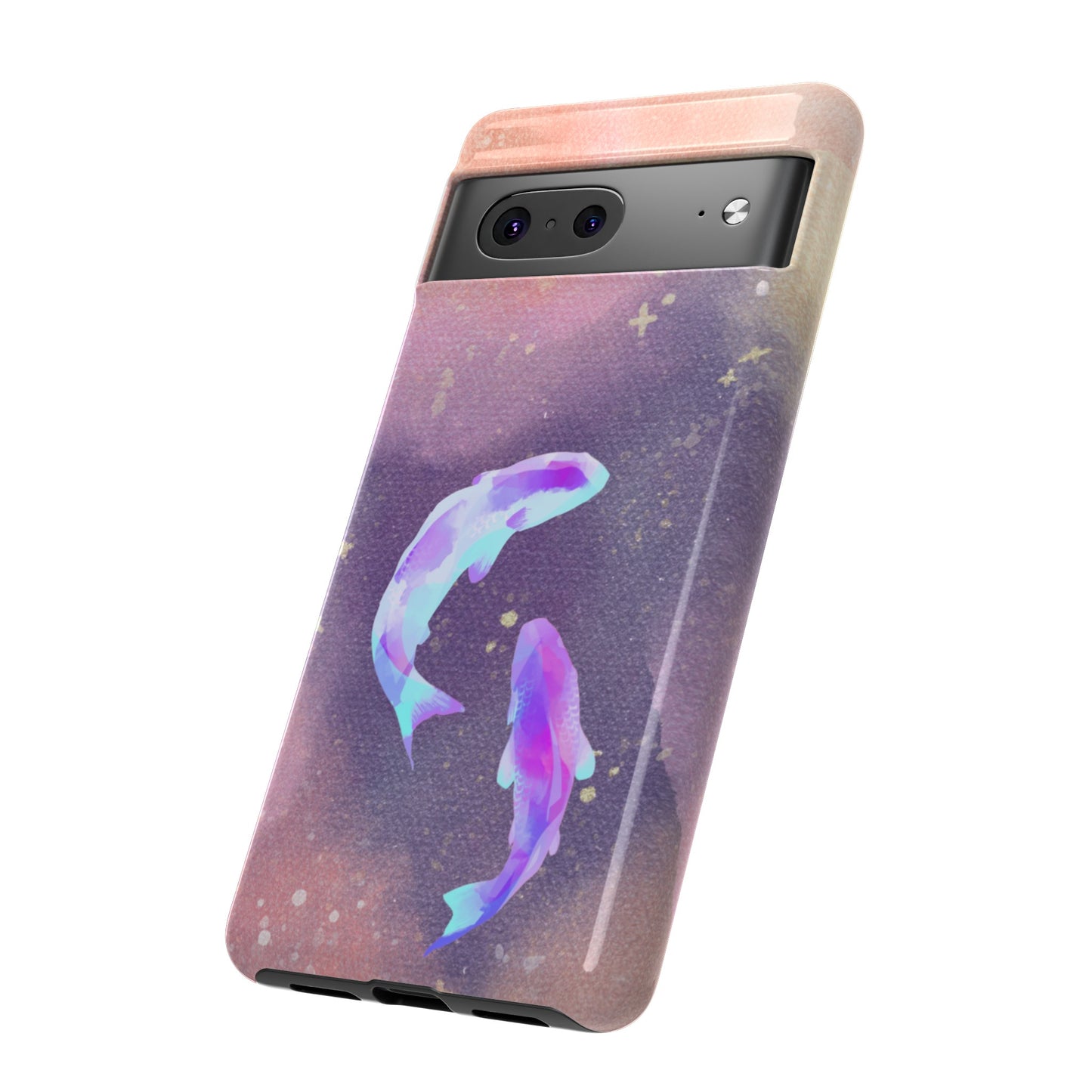 Cosmic Koi Phone Case | iPhone 15 Plus/ Pro, 14, 13, 12| Google Pixel 7, Pro, 5| Samsung Galaxy S23 All Major Phone Models