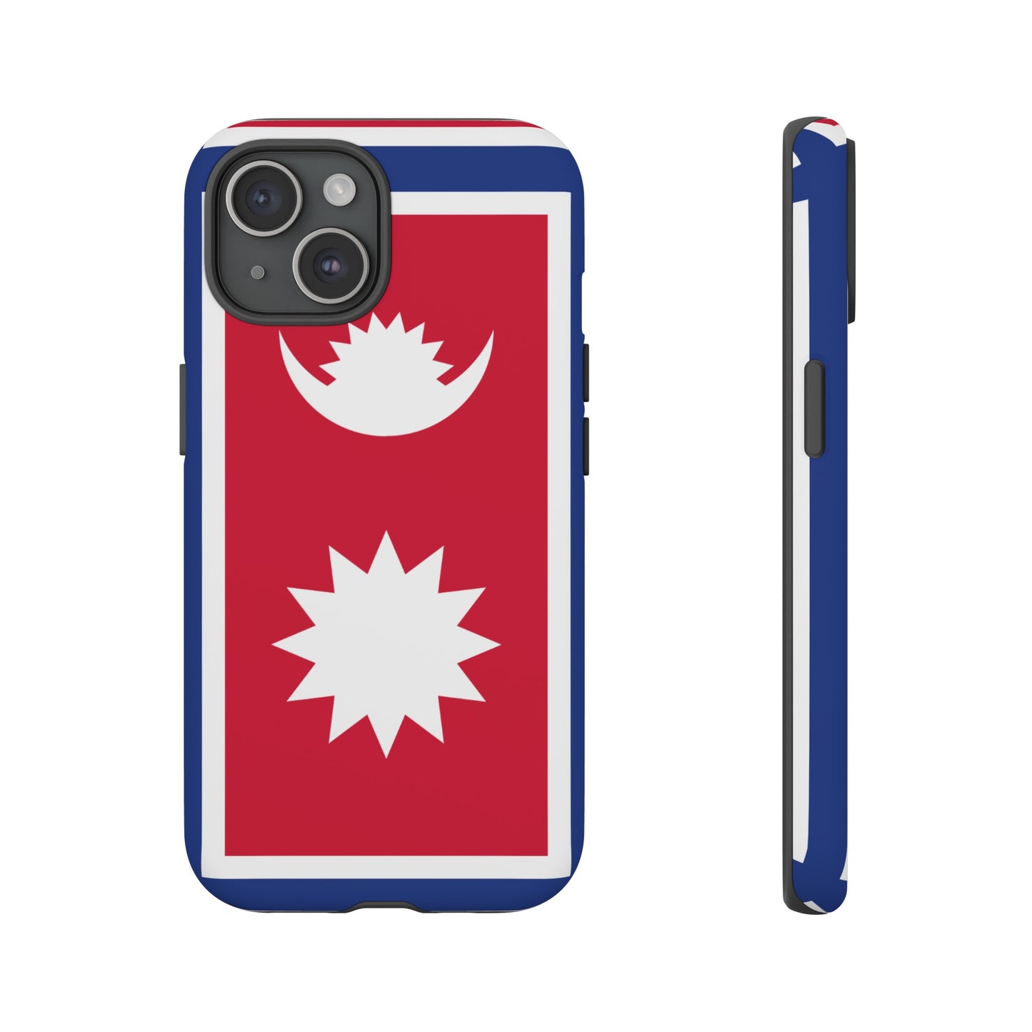 Nepal Flag Phone Case | iPhone 15 Plus/ Pro, 14, 13, 12| Google Pixel 7, Pro, 5| Samsung Galaxy S23 All Major Phone Models