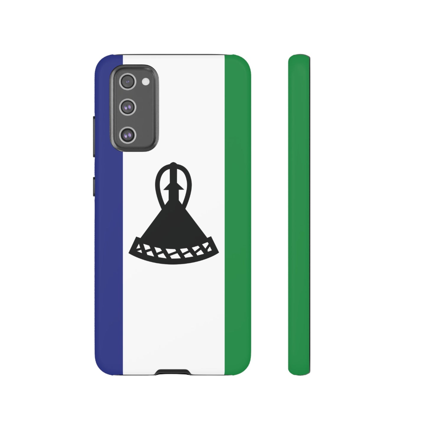 Lesotho Flag Phone Case | iPhone 15 Plus/ Pro, 14, 13, 12| Google Pixel 7, Pro, 5| Samsung Galaxy S23 All Major Phone Models