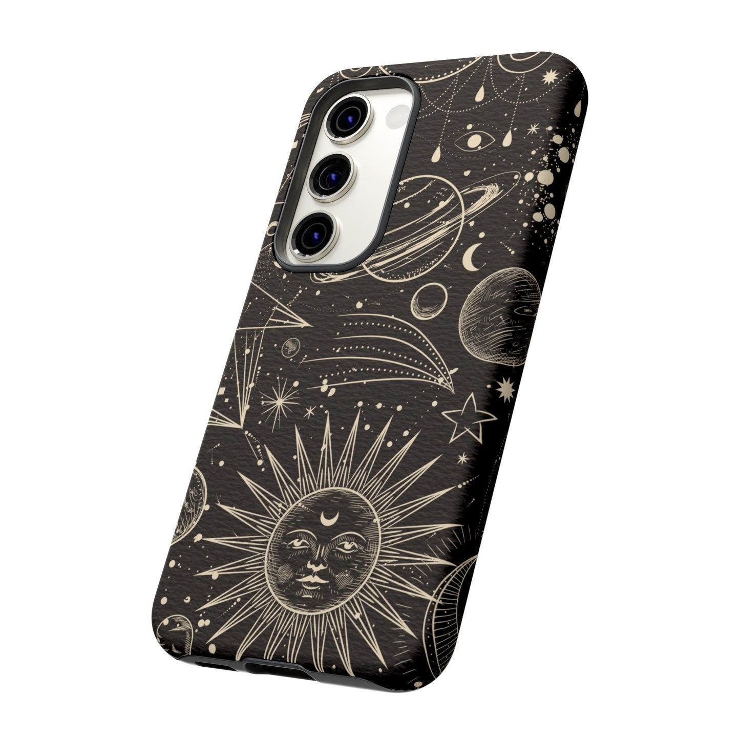 Golden Universe Wallpaper Phone Case | iPhone 15 Plus/ Pro, 14, 13, 12| Google Pixel 7, Pro, 5| Samsung Galaxy S23 All Major Phone Models