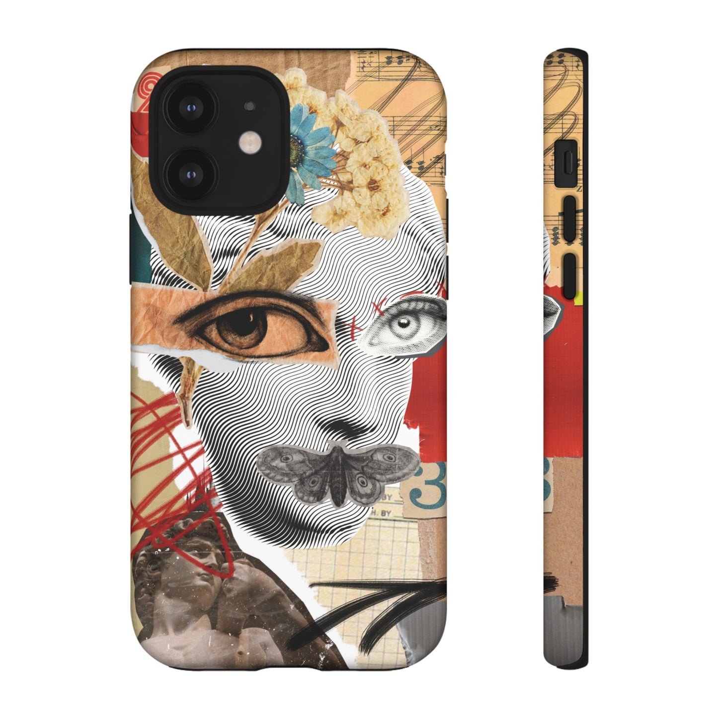 Woman Collage Wallpaper Phone Case | iPhone 15 Plus/ Pro, 14, 13, 12| Google Pixel 7, Pro, 5| Samsung Galaxy S23 All Major Phone Models