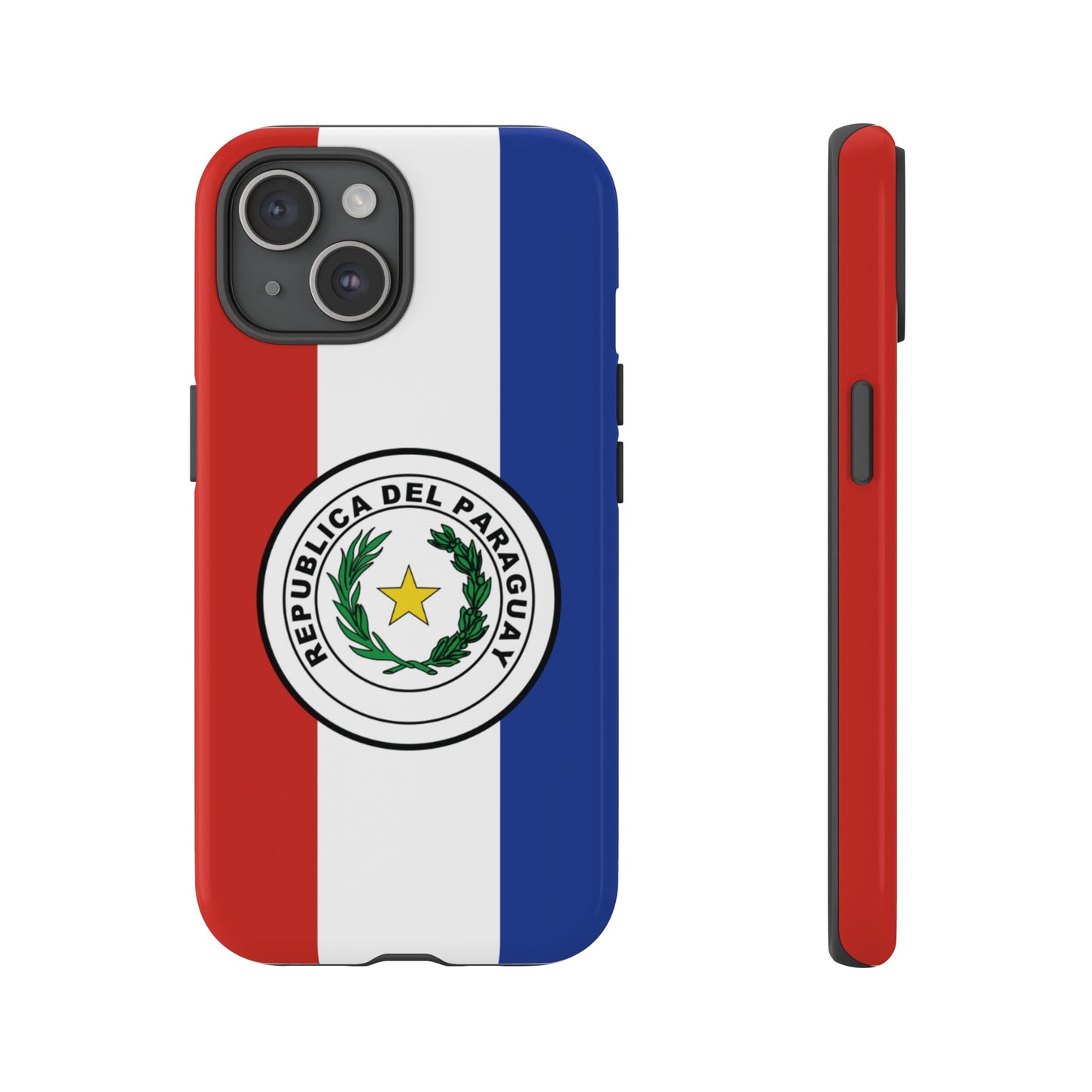 Paraguay Flag Phone Case | iPhone 15 Plus/ Pro, 14, 13, 12| Google Pixel 7, Pro, 5| Samsung Galaxy S23 All Major Phone Models