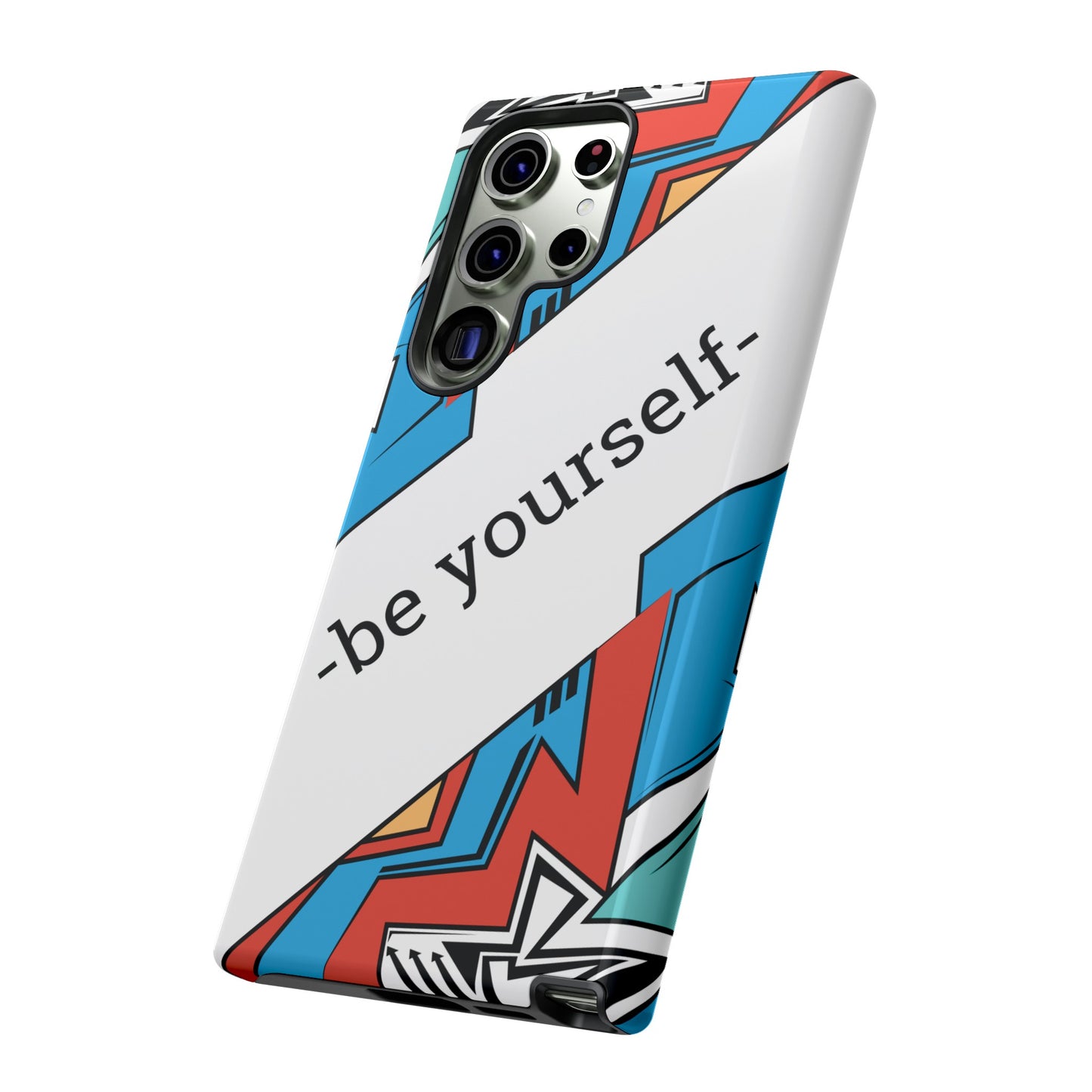 Be Yourself Wallpaper Phone Case | iPhone 15 Plus/ Pro, 14, 13, 12| Google Pixel 7, Pro, 5| Samsung Galaxy S23 All Major Phone Models