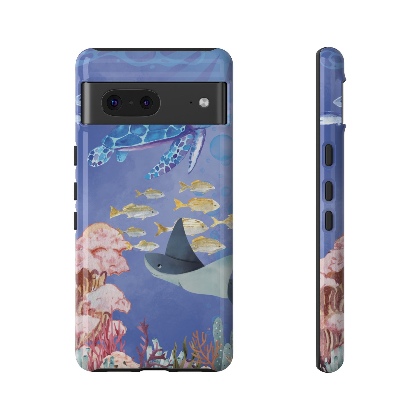 Underwater Scene Wallpaper Phone Case | iPhone 15 Plus/ Pro, 14, 13, 12| Google Pixel 7, Pro, 5| Samsung Galaxy S23 All Major Phone Models