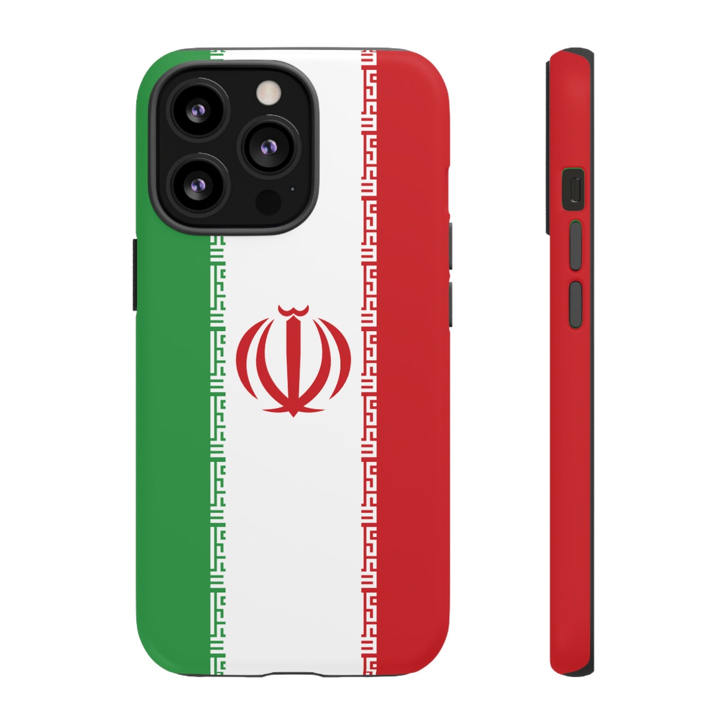 Iran Flag Phone Case | iPhone 15 Plus/ Pro, 14, 13, 12| Google Pixel 7, Pro, 5| Samsung Galaxy S23 All Major Phone Models