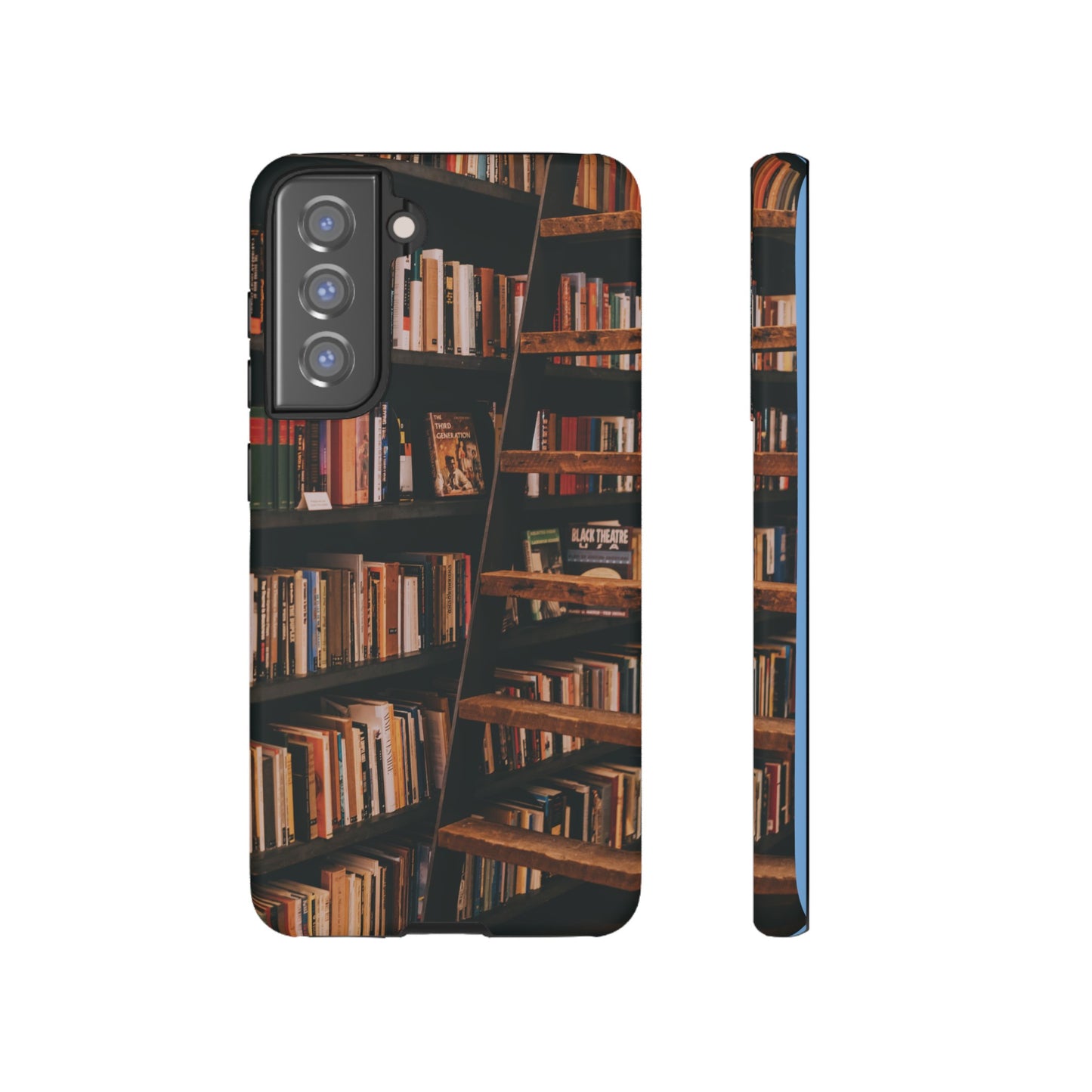 Bookcase Wallpaper Phone Case | iPhone 15 Plus/ Pro, 14, 13, 12| Google Pixel 7, Pro, 5| Samsung Galaxy S23 All Major Phone Models